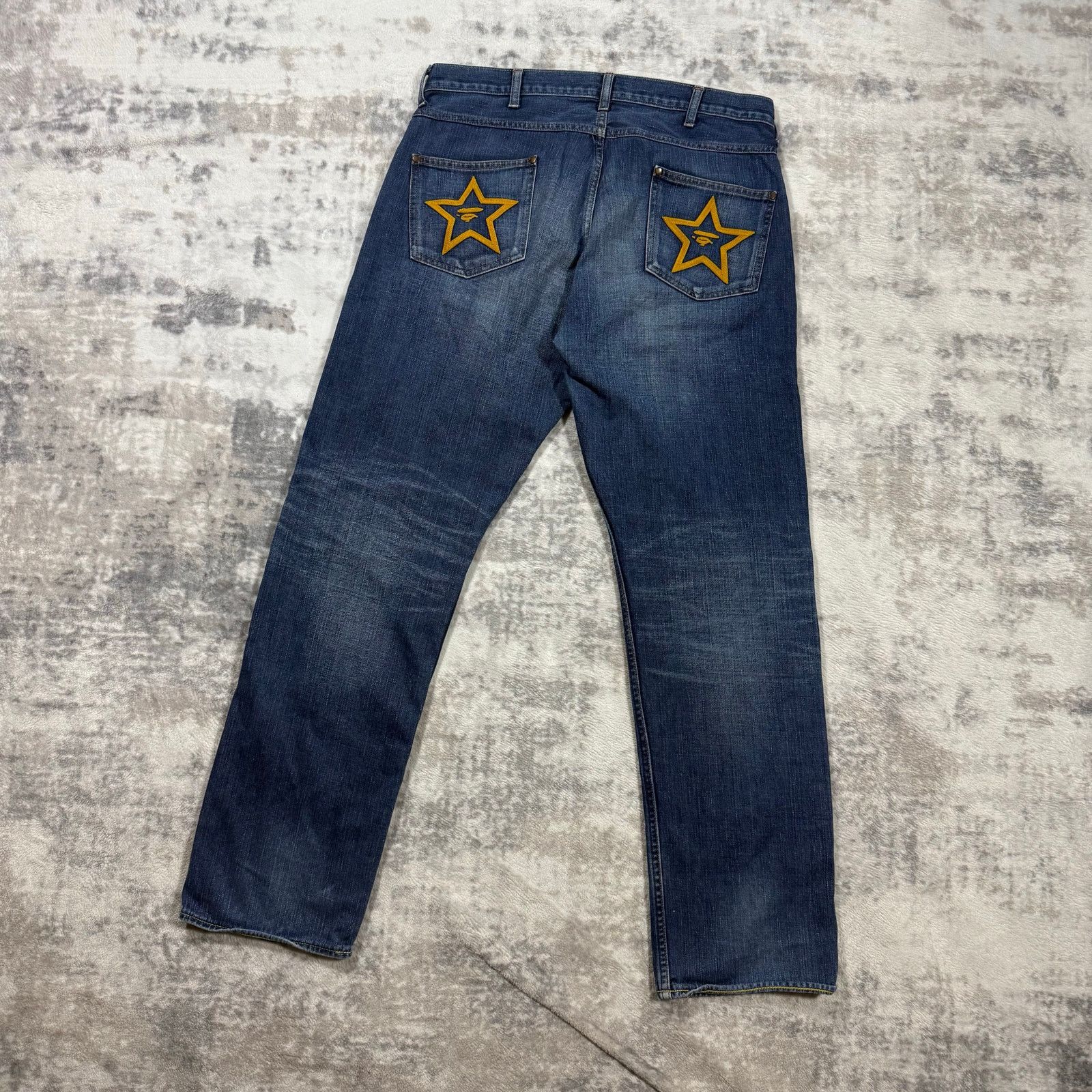 Bape × Nigo Authentic Bape 2000’s Star Jeans 32 Size US 32 / EU 48 - 1 Thumbnail