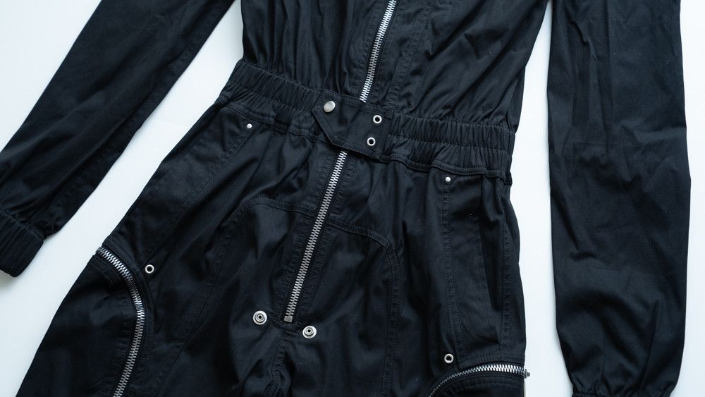 Rick Owens [NWT] Rick Owens SS23 EDFU Bauhaus Flightsuit – Size 44 Size US 28 / EU 44 - 8 Thumbnail