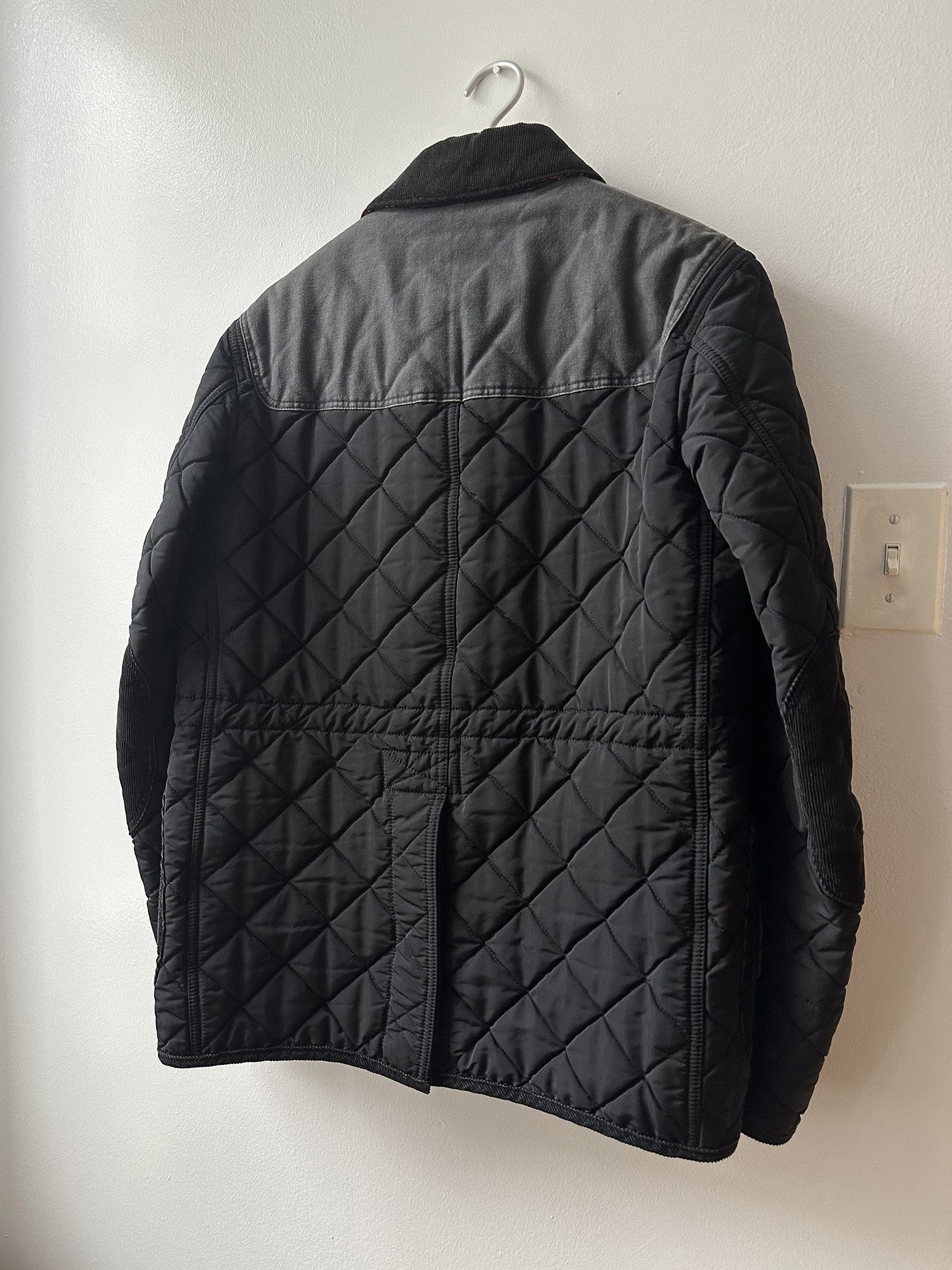 Comme des Garcons Homme Comme Des Garcons Homme Black Quilted Corduroy Jacket Size US L / EU 52-54 / 3 - 7 Thumbnail