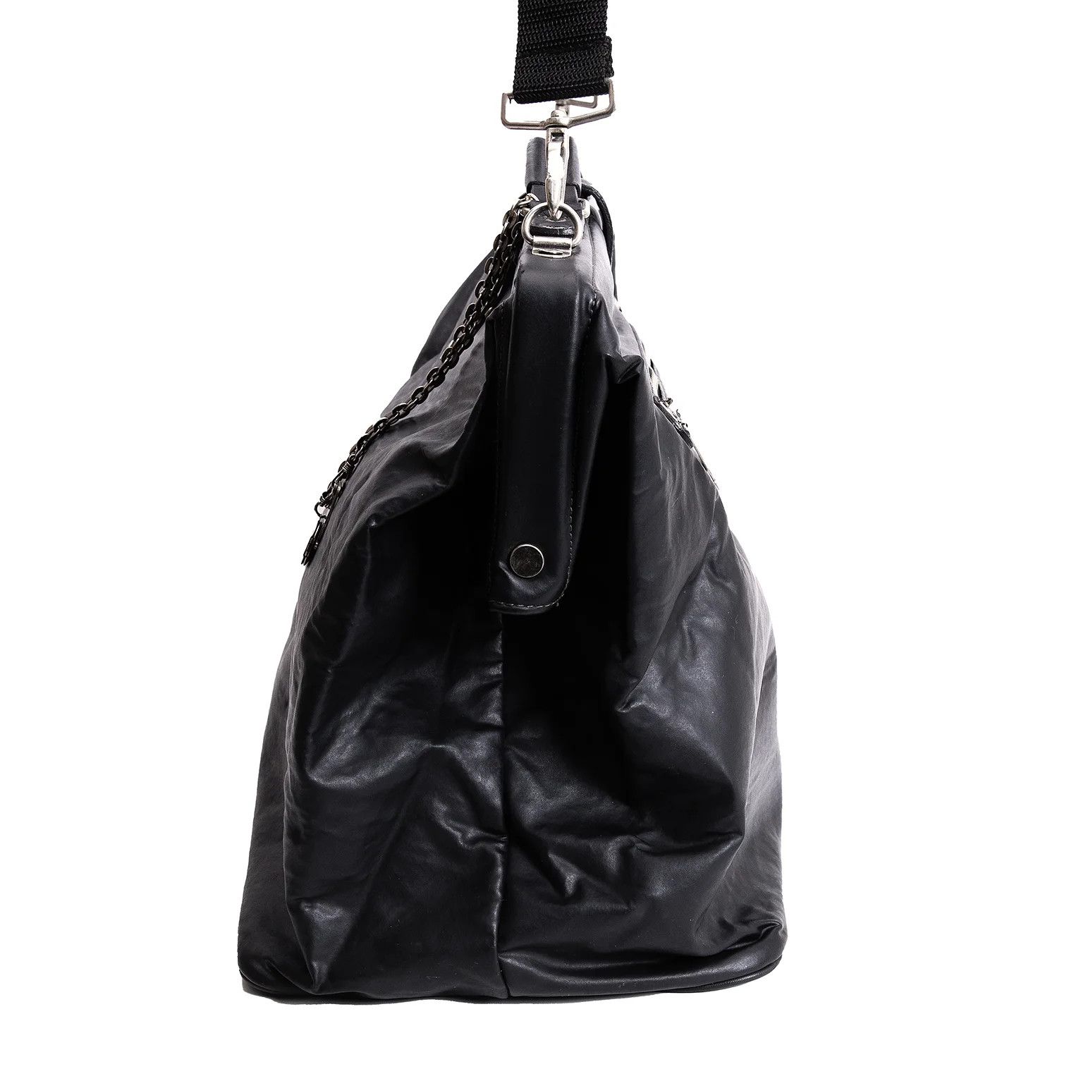 Jean Paul Gaultier Coated Doctor Bag with Frame in Black Size ONE SIZE - 4 Thumbnail