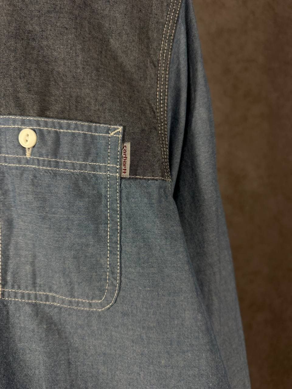 Carhartt Wip Carhartt WIP designer harrison shirt Size US XL / EU 56 / 4 - 4 Thumbnail