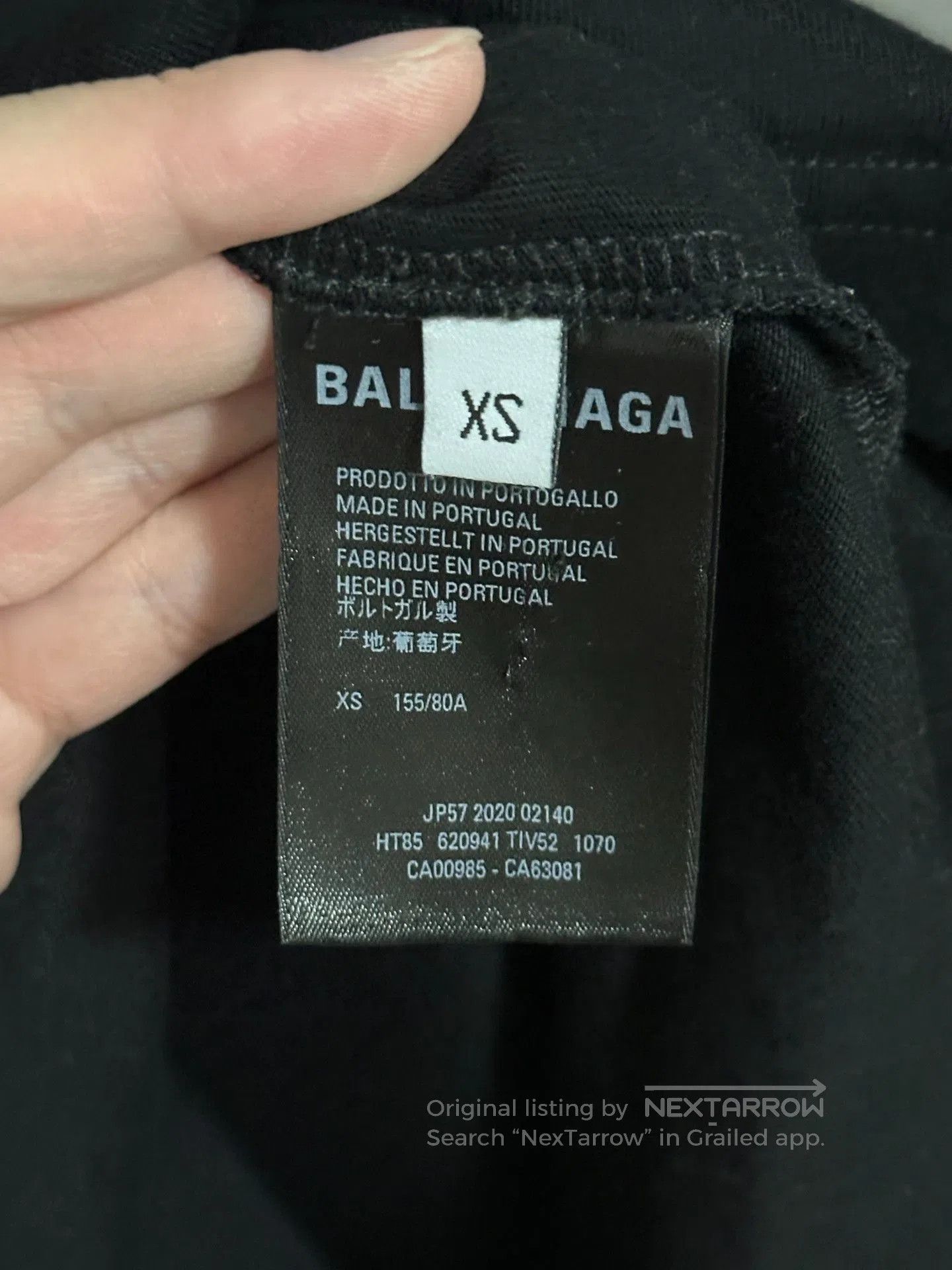 Balenciaga Balenciaga Cola Print Logo Short-Sleeve T-Shirt. Size US XS / EU 42 / 0 - 3 Thumbnail