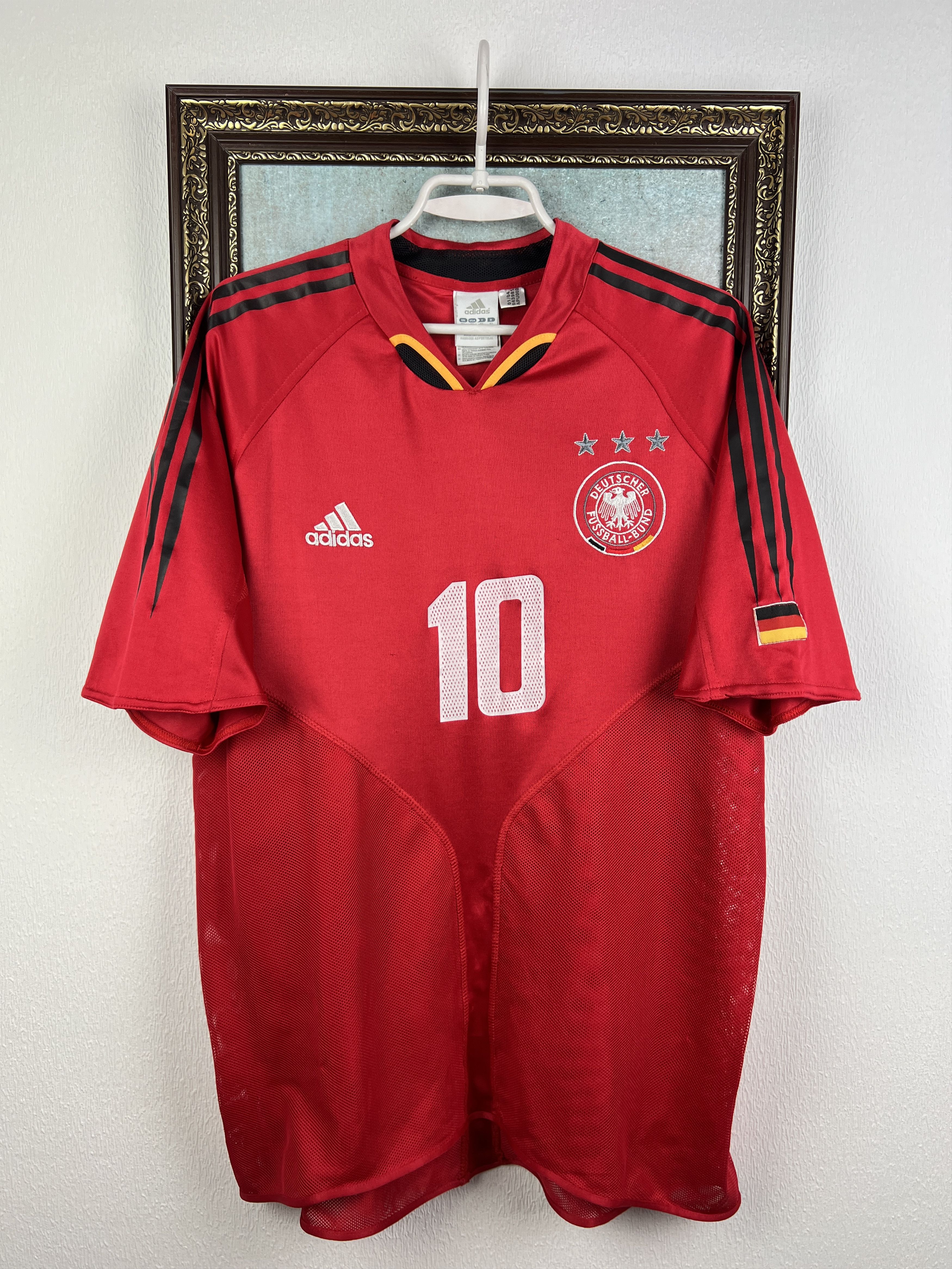 Adidas Germany Third football shirt Soccer #22 Kuranyi Jersey Size US XL / EU 56 / 4 - 1 Thumbnail