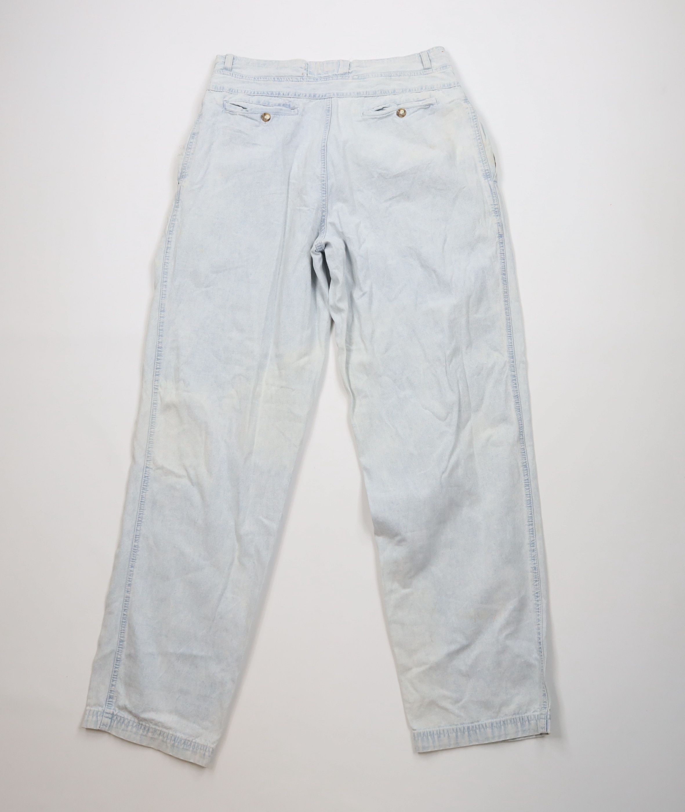 Vintage Vintage 80s 90s Bugle Boy High Waist Tapered Leg Jeans Size US 34 / EU 50 - 11 Thumbnail