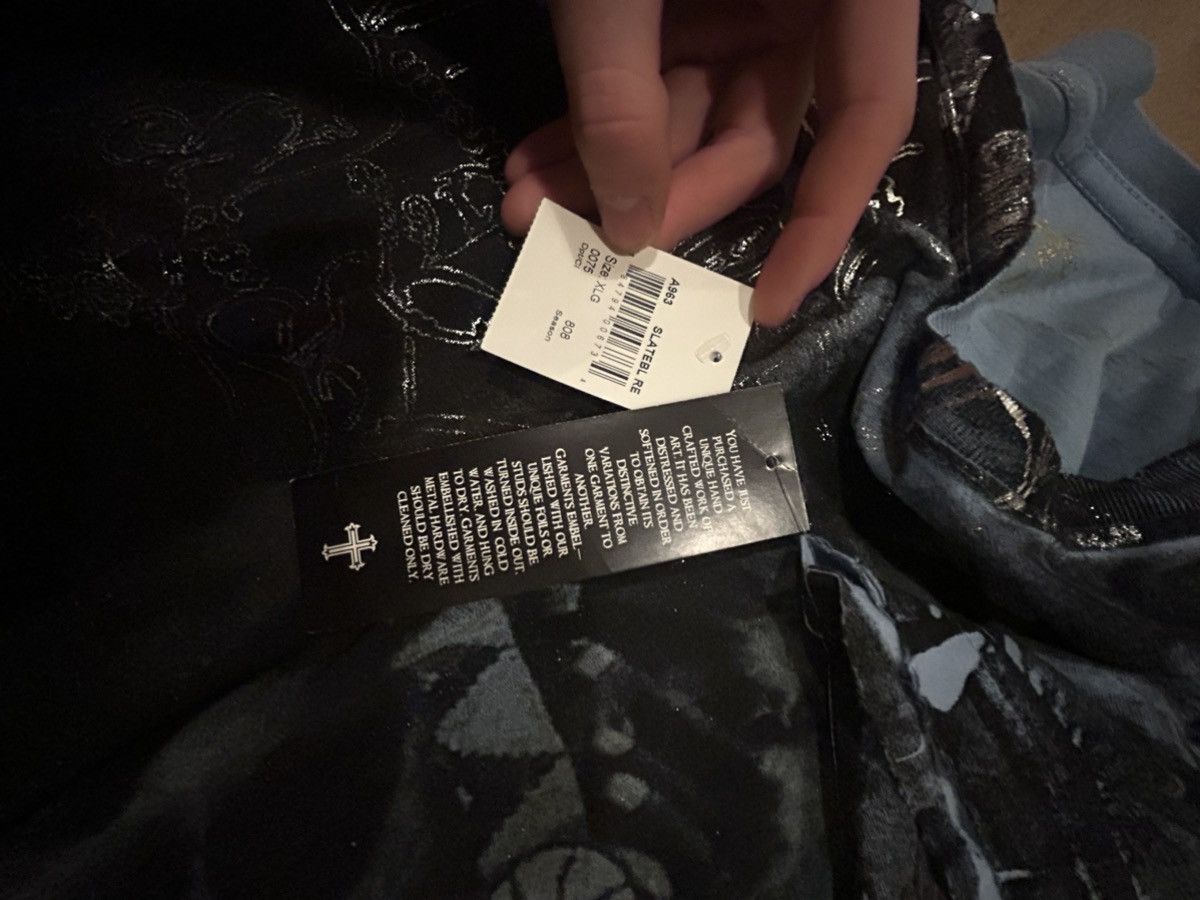 Affliction × Vintage INSANELY RARE! Y2K 2008 Affliction Royalty Tee WITH TAGS! Size US XL / EU 56 / 4 - 5 Thumbnail