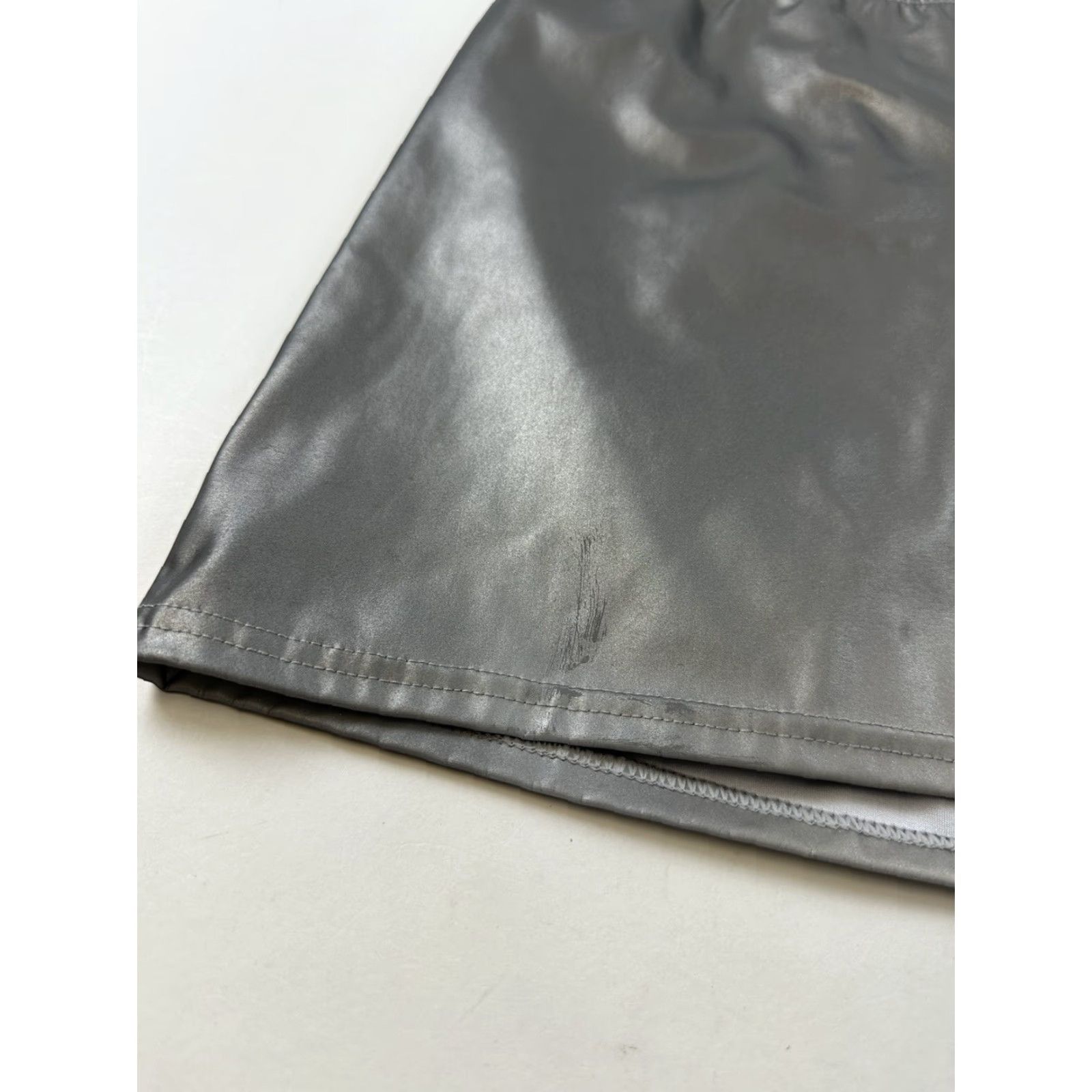 Dolls Kill Dolls Kill Skirt Women’s Small Silver Mini Club EXX 3M Party/Cocktail Women’s Skirt Silver Mini Exx Club 3M Dolls Kill Size 28" / US 6 / IT 42 - 3 Thumbnail