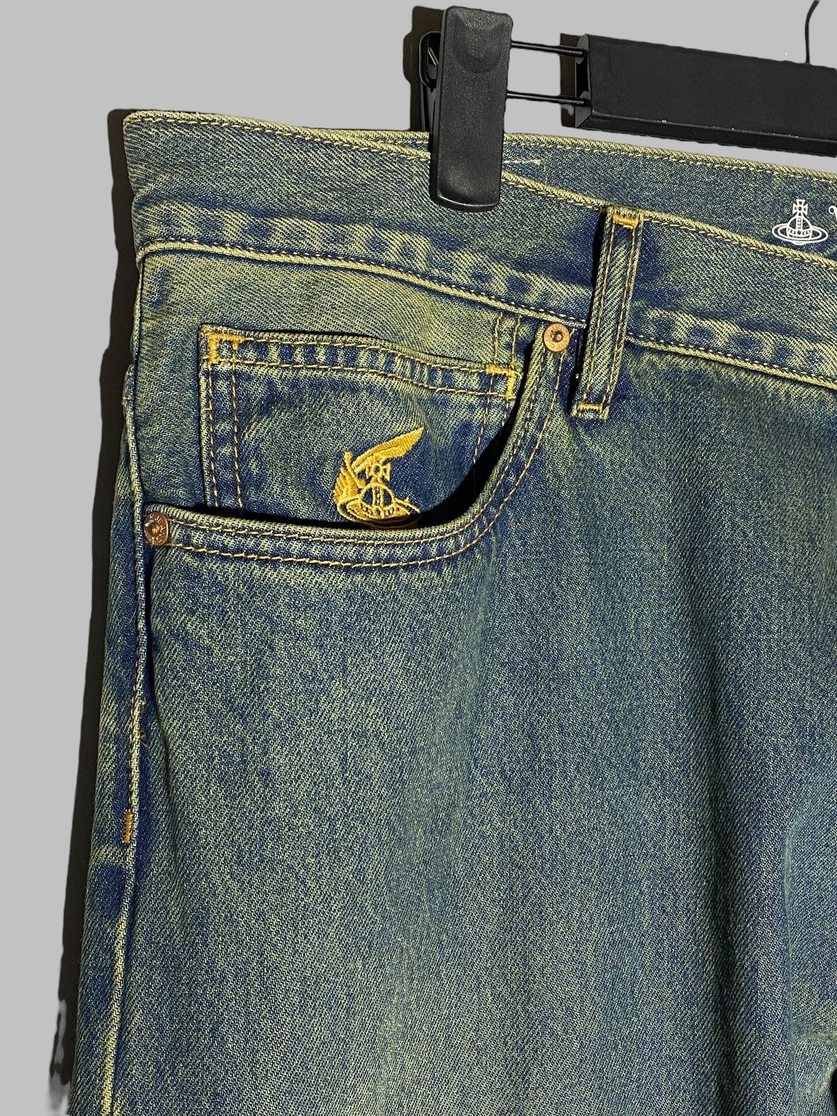 Vivienne Westwood Rare Vivienne Westwood Big Pocket Logo Jeans Size US 36 / EU 52 - 5 Thumbnail