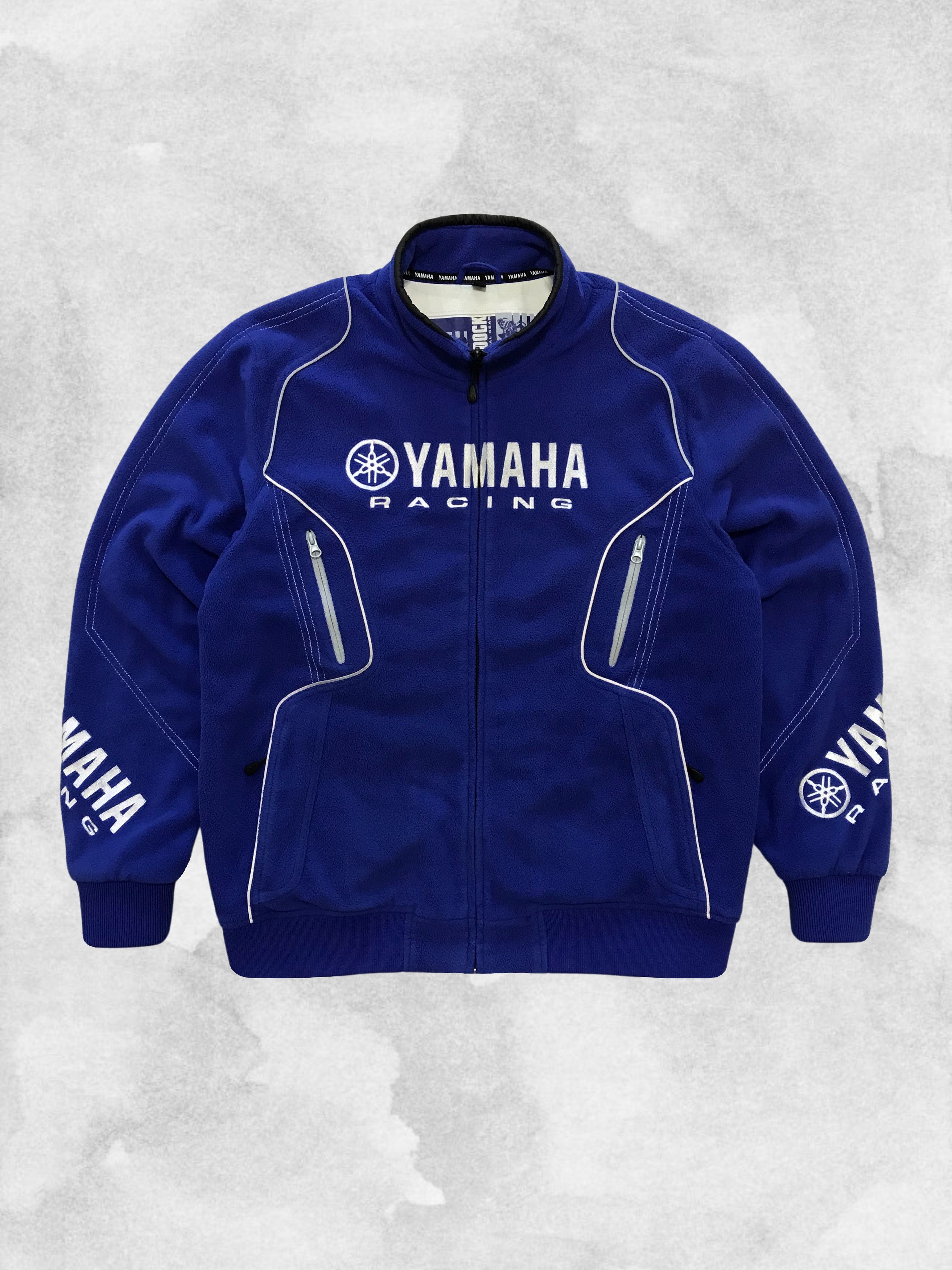 Vintage × Yamaha YAMAHA Paddock Racing Vintage Fleece Jacket Motorcycle ...