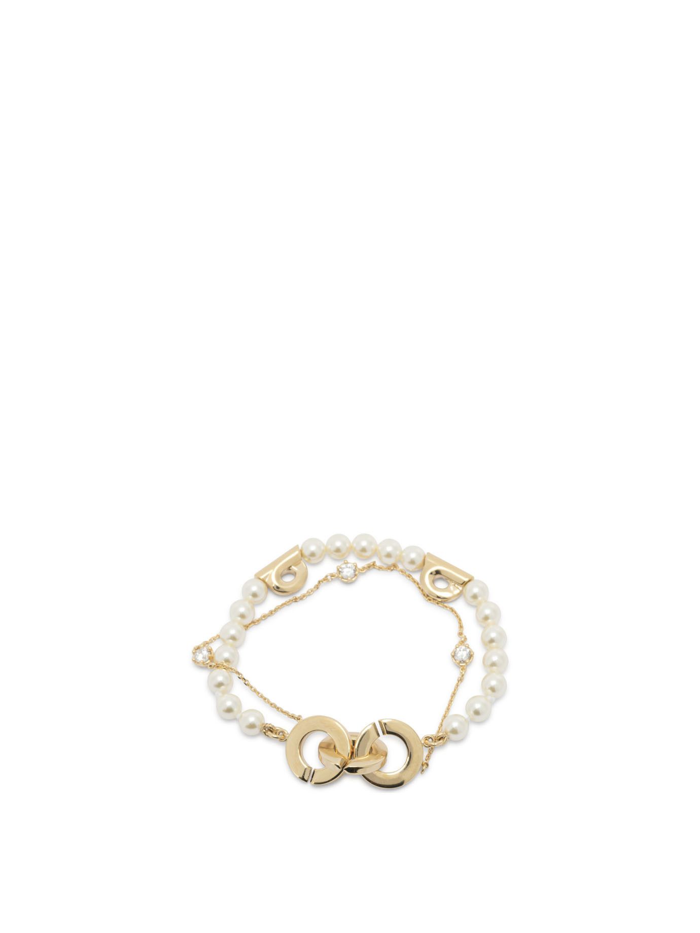 Salvatore Ferragamo Ferragamo Double Strand Bracelet With Pearls UNI Women - USA Duties Paid Size ONE SIZE - 1 Thumbnail