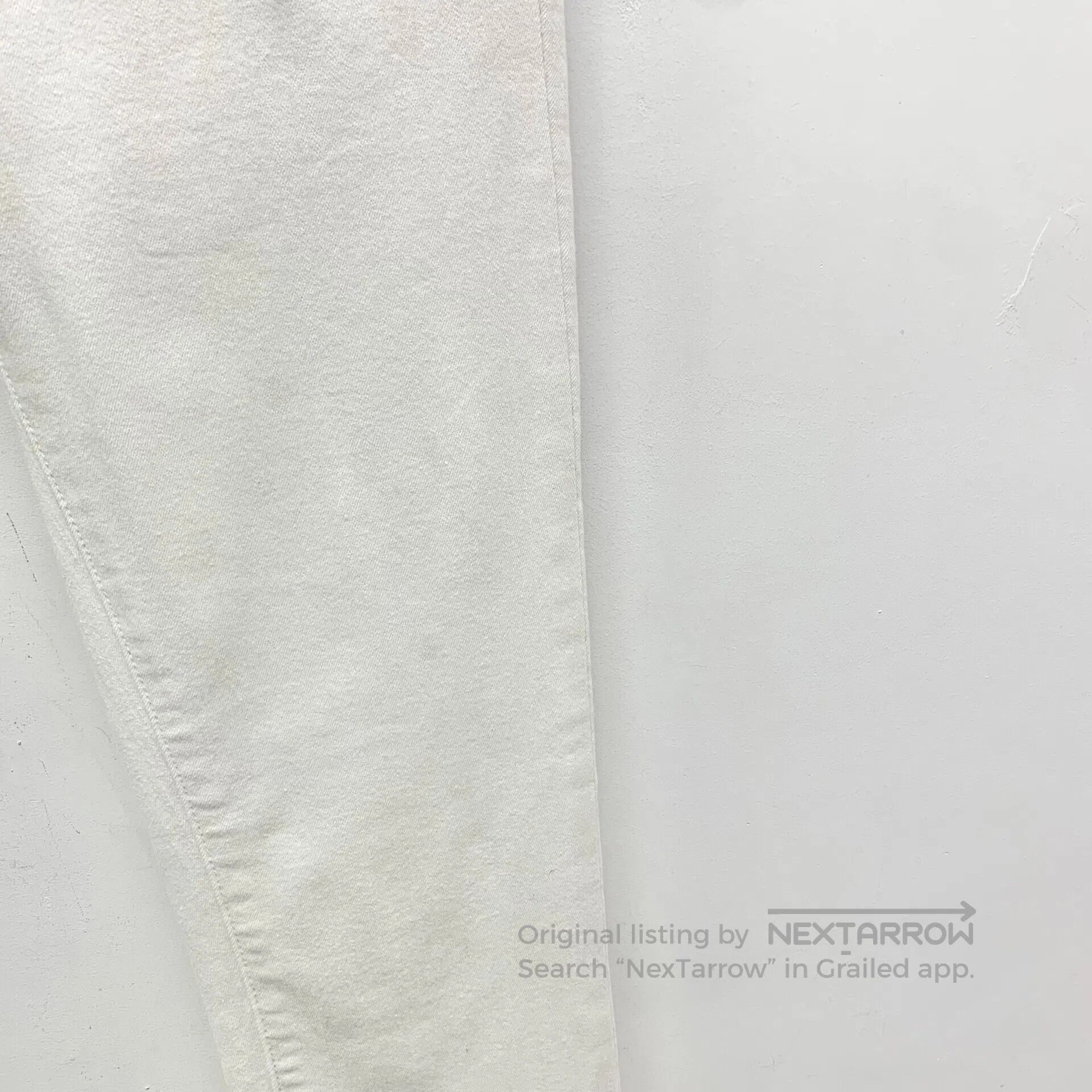 Burberry Burberry White cotton casual denim long pants| Size 25" / US 0 / IT 36 - 4 Thumbnail