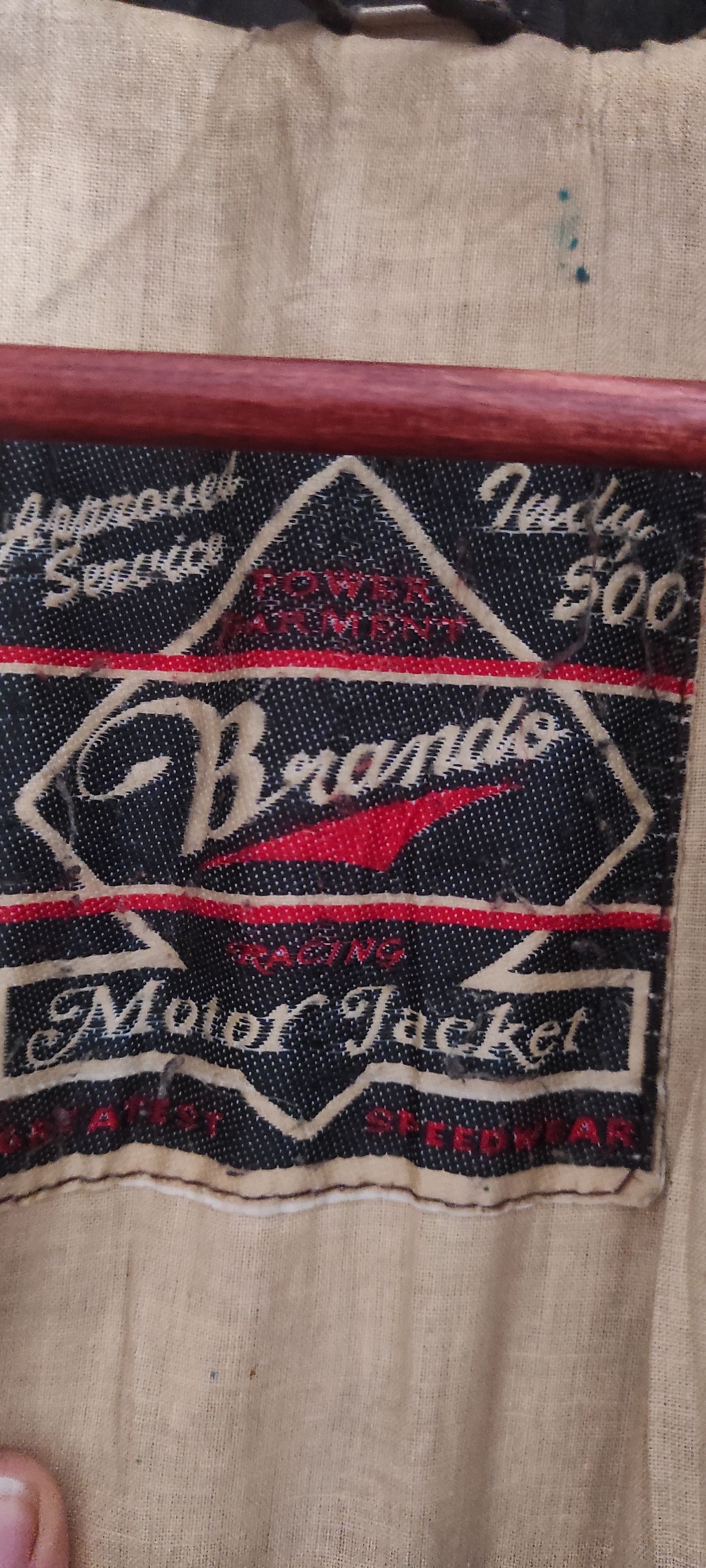 Vintage Brando US Navy Classic Motorcycle Biker Real Leather Jacket Size US L / EU 52-54 / 3 - 18 Thumbnail