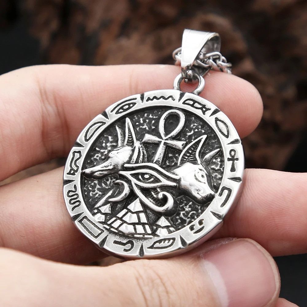 Other Egyptian Eye of Horus Pendant Necklace Size ONE SIZE - 2 Thumbnail