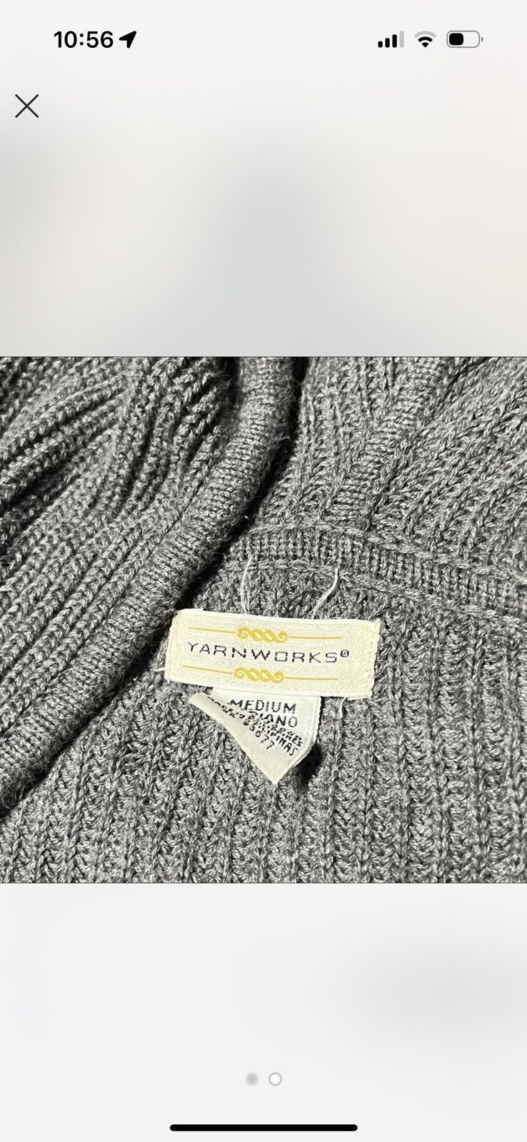 Other vintage knit zip up Size M / US 6-8 / IT 42-44 - 2 Thumbnail