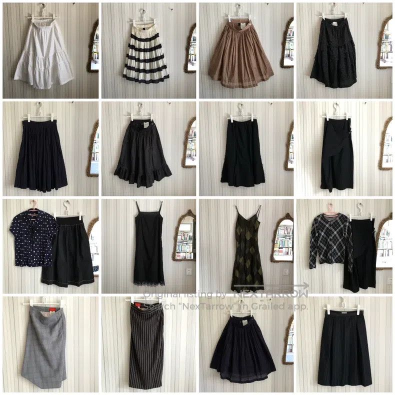 Comme des Garcons Comme Des Garcons size S Pinched skirt tail thick glossy b Size 23" - 9 Thumbnail