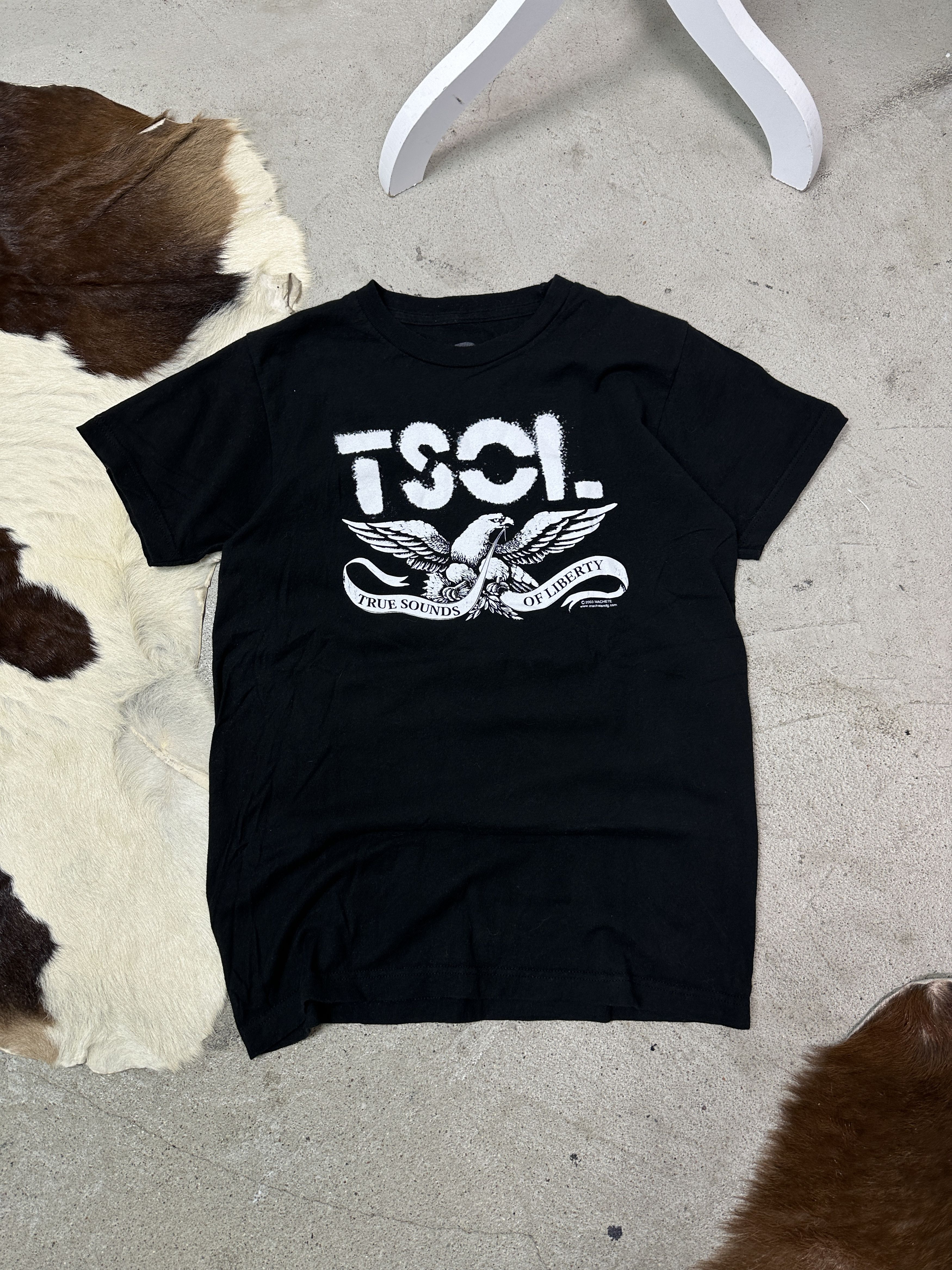 Vintage Vintage Streetwear Skater TSCI Machete 2003 T-shirt Y2K Size US S / EU 44-46 / 1 - 2 Thumbnail