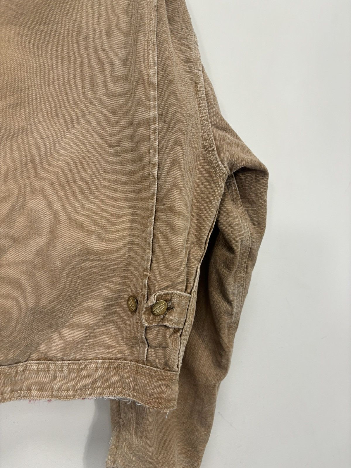 Carhartt Vintage 90s Carhartt USA Made Workwear Boxy Cropped Jacket Size US M / EU 48-50 / 2 - 21 Thumbnail
