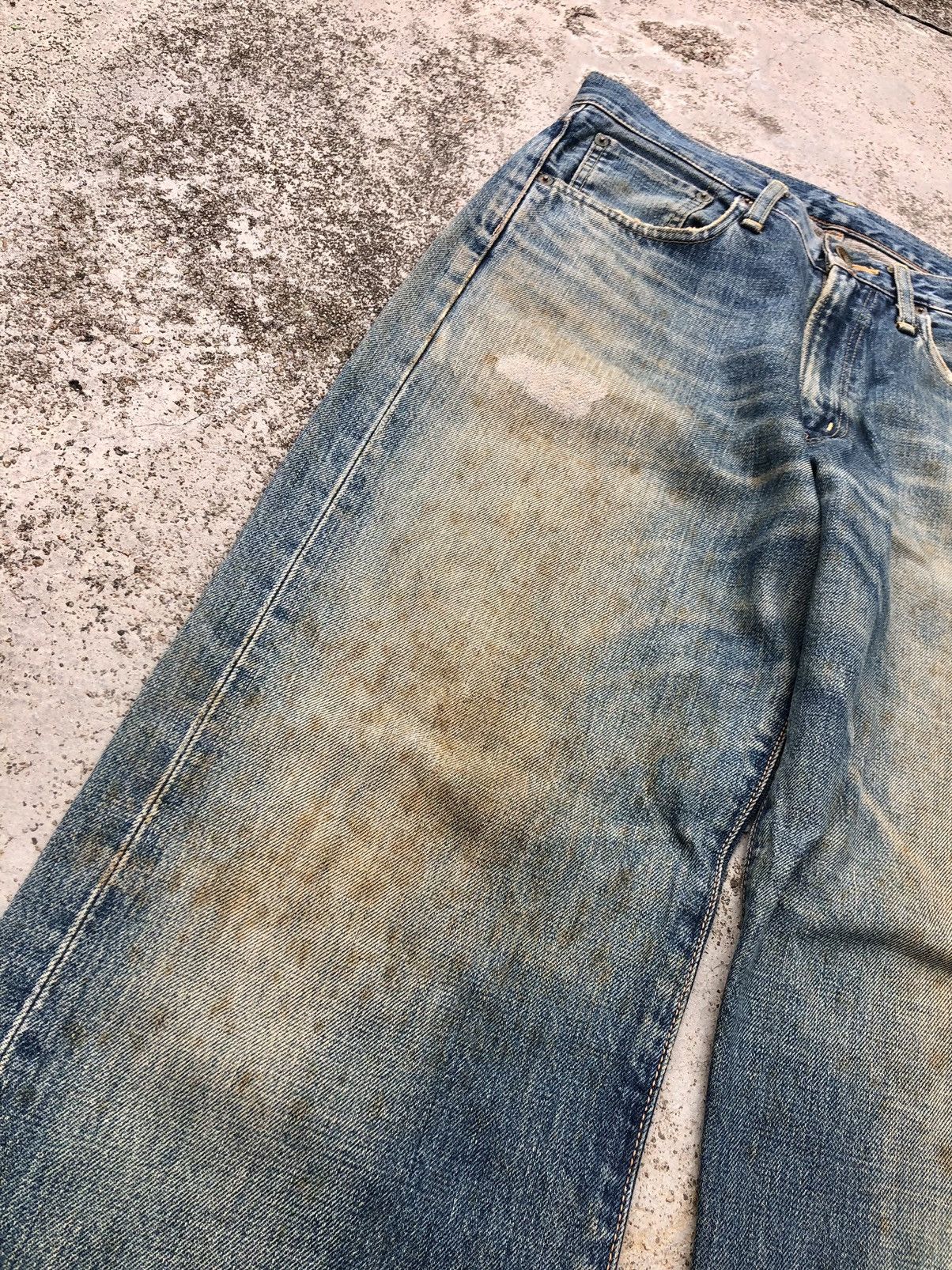 Edwin RUSTY SELVEDGE WIDE LEG DENIM BY EDWIN Size US 30 / EU 46 - 2 Thumbnail