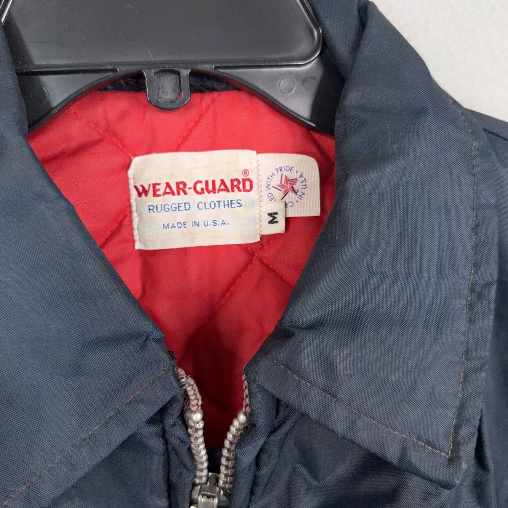 Vintage VINTAGE Wear-Guard Jacket Mens Medium Blue Quilted Lined Work Coat 80s Size US M / EU 48-50 / 2 - 4 Thumbnail