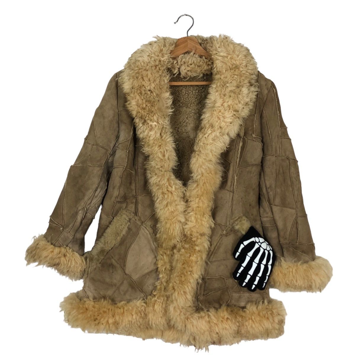 Genuine Leather 🔥90’s RARE GENUINE SUEDE LEATHER JACKET MINK FUR LINING Size US M / EU 48-50 / 2 - 2 Thumbnail