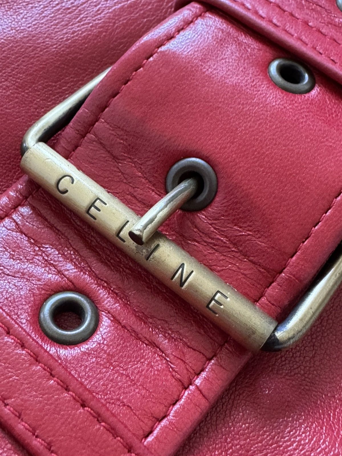 Celine Celine leather biker jacket Size XS / US 0-2 / IT 36-38 - 11 Thumbnail