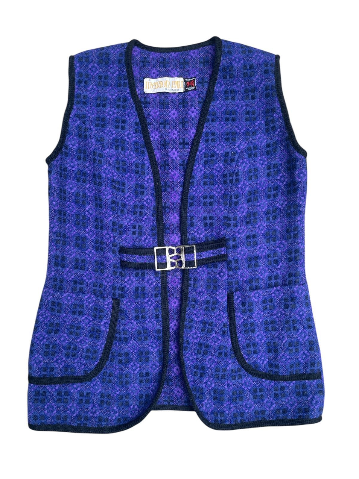 Japanese Brand × Vintage 1970s Vintage Merion Mill Vest - Made in Wales - 100% Wool Size US M / EU 48-50 / 2 - 1 Thumbnail