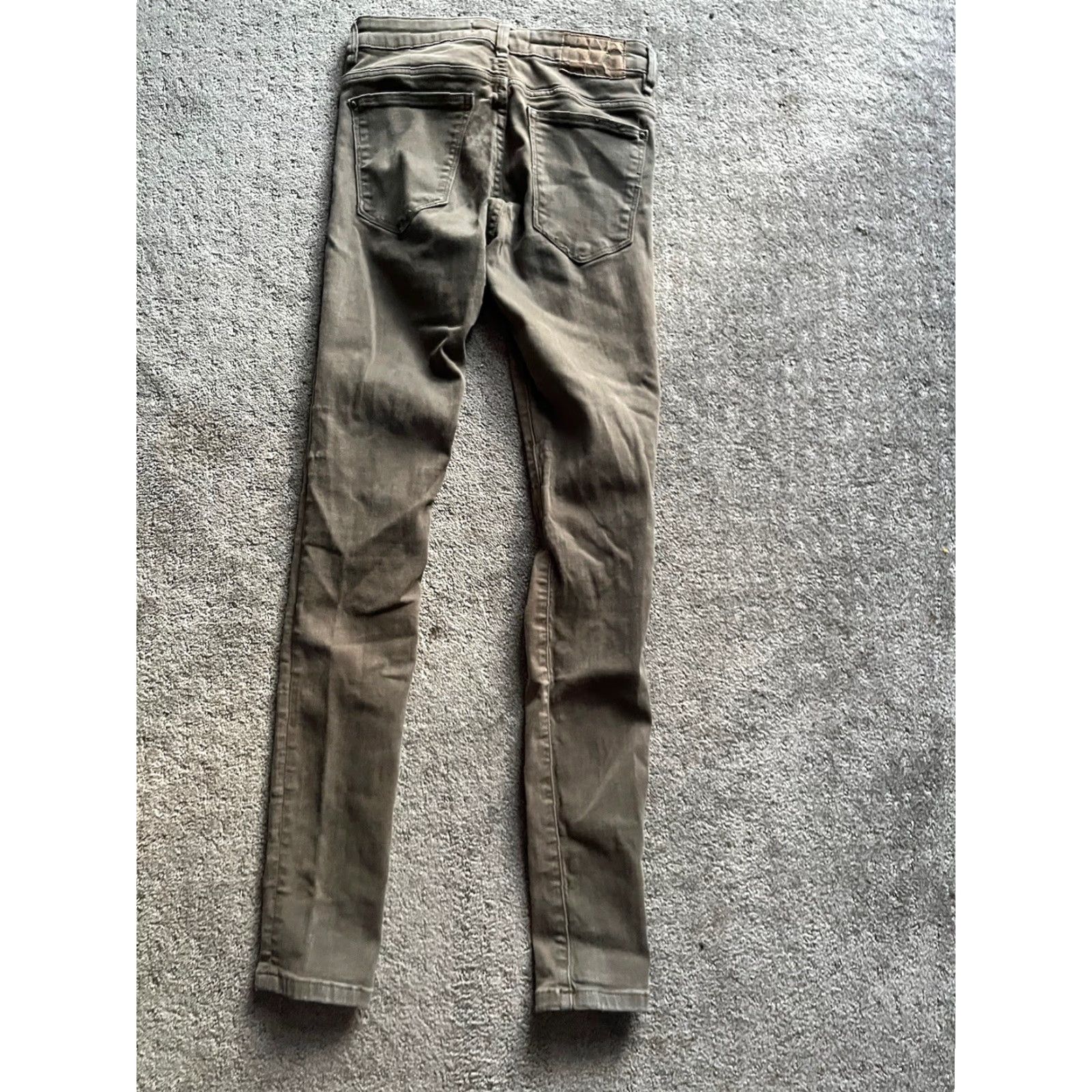 Zara Zara Trafaluc Women's Brown Skinny Jeans Size 4 Slim Fit Denim 5-Pocket Machine Washable Size 27" / US 4 / IT 40 - 3 Thumbnail