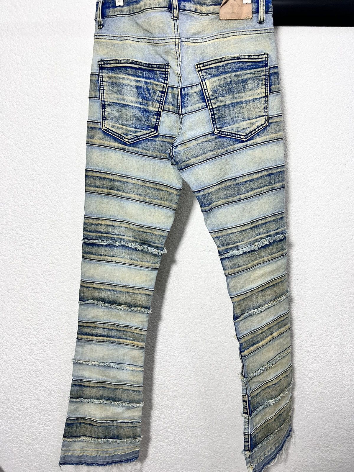 Valabasas VALABASAS STACKED DENIM JEANS Size US 34 / EU 50 - 4 Thumbnail