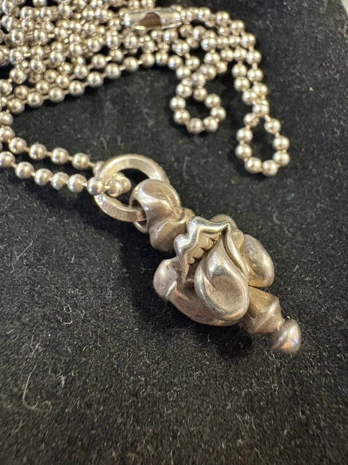 Chrome Hearts Pyramid Plus Ball Pendant Chain | Grailed