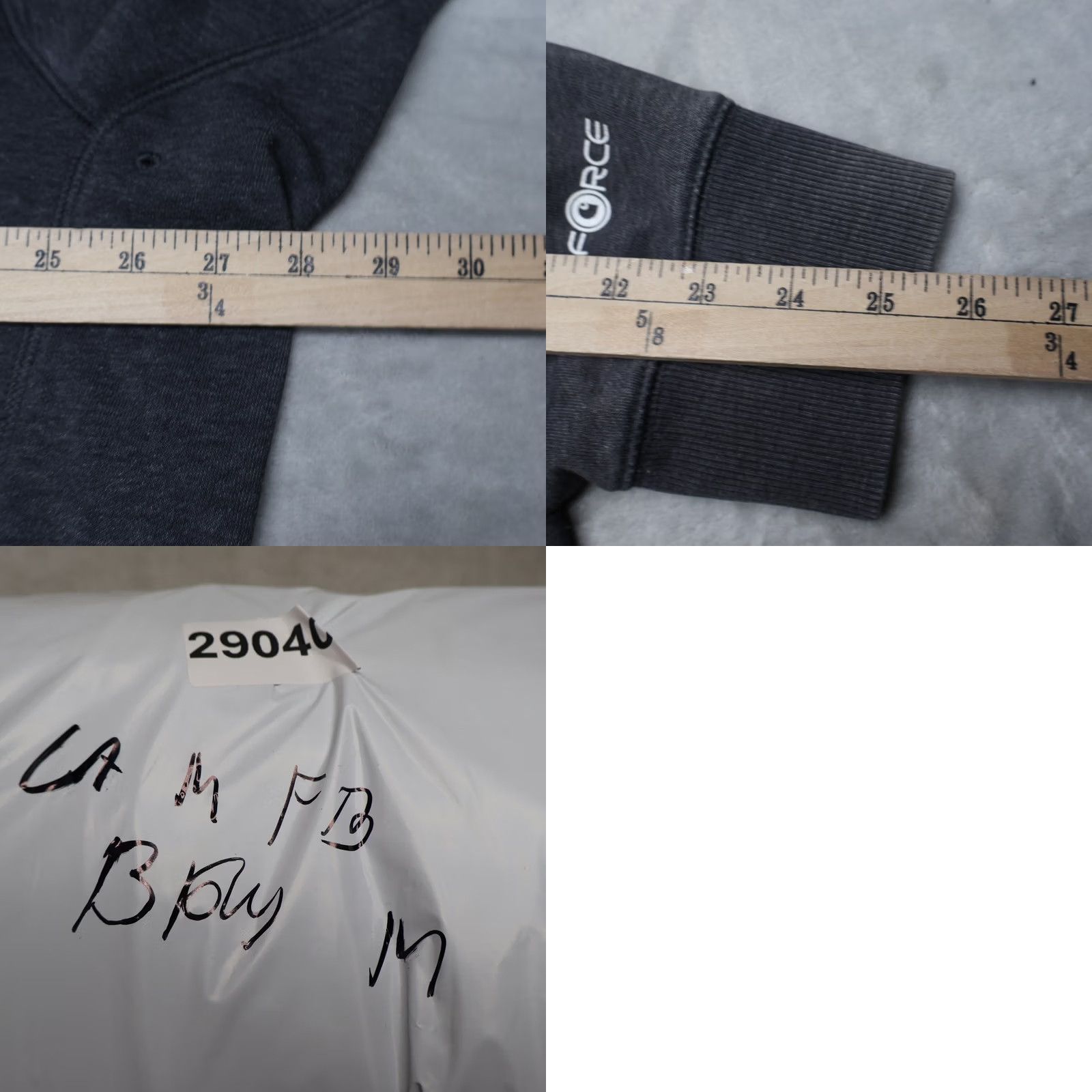 Carhartt Carhartt Force Sweatshirt Mens 3XL Tall Gray Relaxed 1/4 Zip Pullover Midweight Size US XXL / EU 58 / 5 - 9 Thumbnail