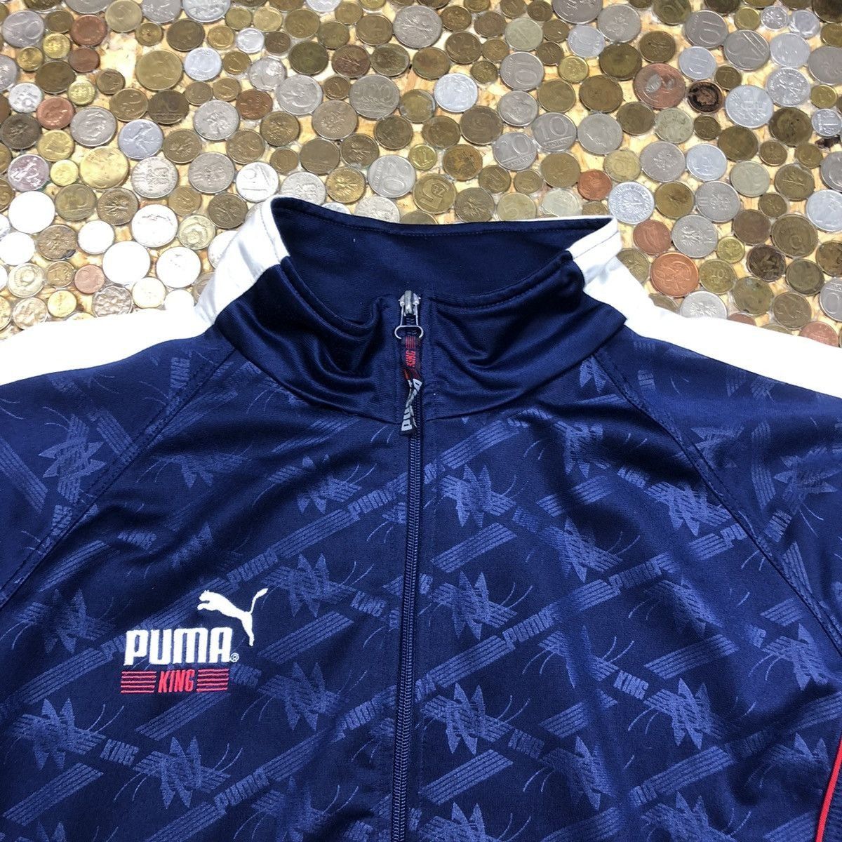 Puma Puma zip sweatshirt tracksuit 90's Size US M / EU 48-50 / 2 - 2 Thumbnail