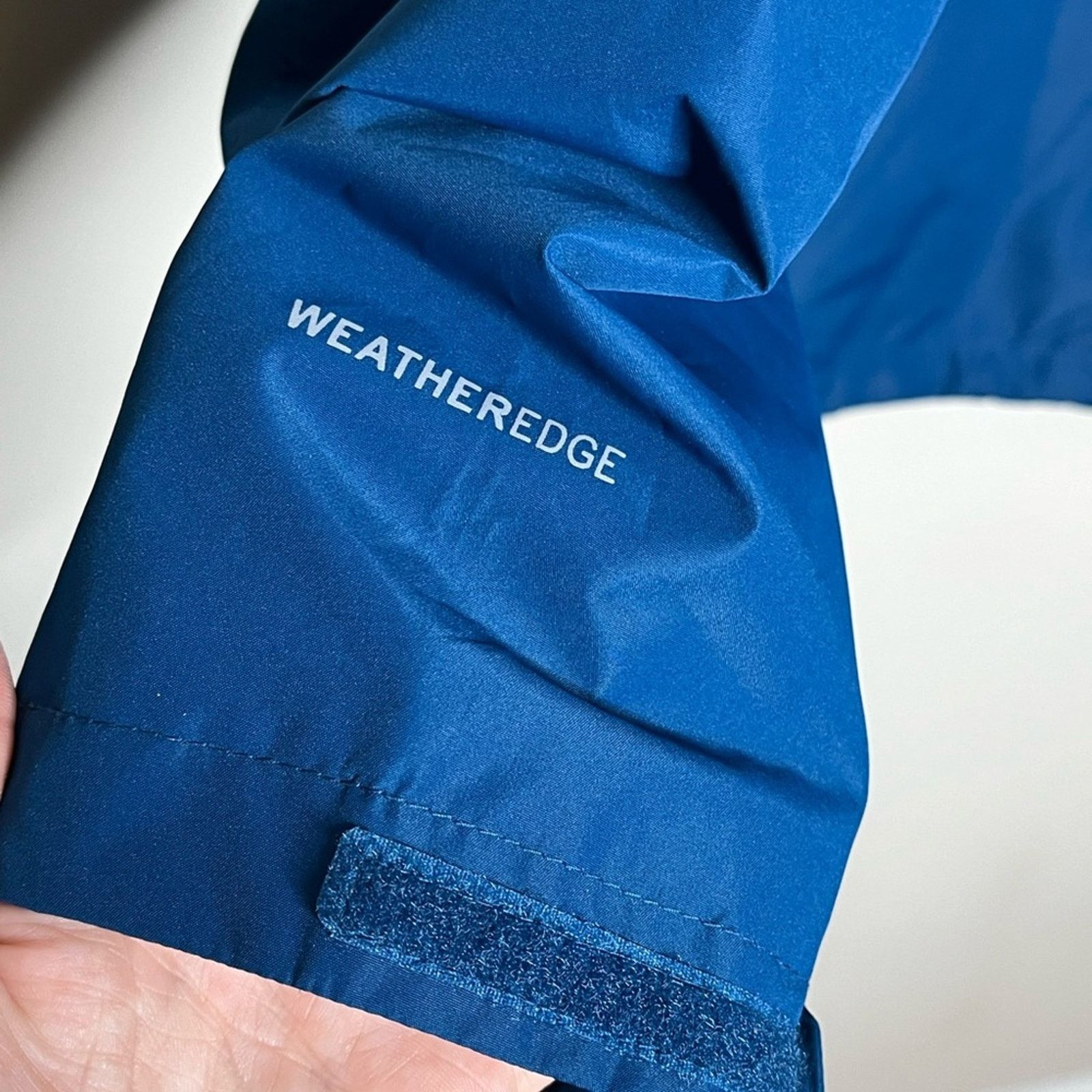 Eddie Bauer EDDIE BAUER Weatheredge blue hooded windbreaker jacket Size US L / EU 52-54 / 3 - 3 Thumbnail