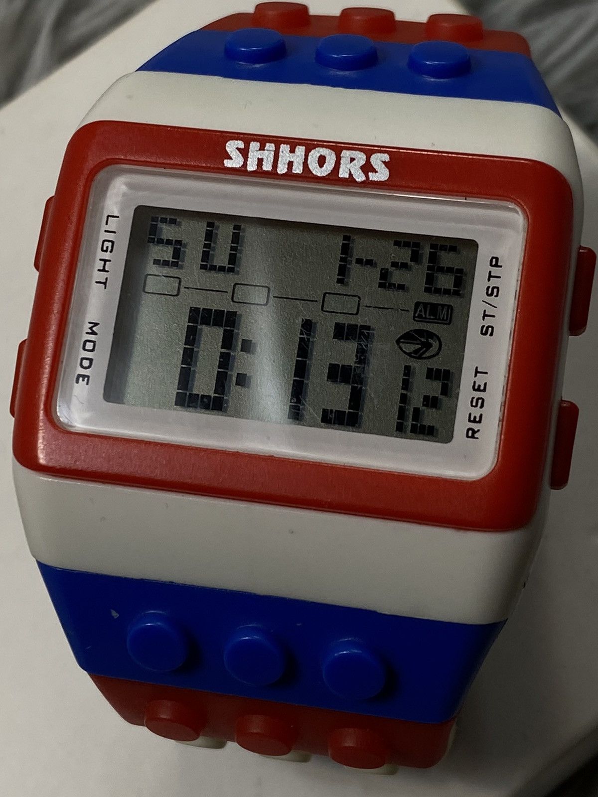 LEGO SHHORS Digital Watch Retro Lego Style | Japanese Brand Size ONE SIZE - 5 Thumbnail
