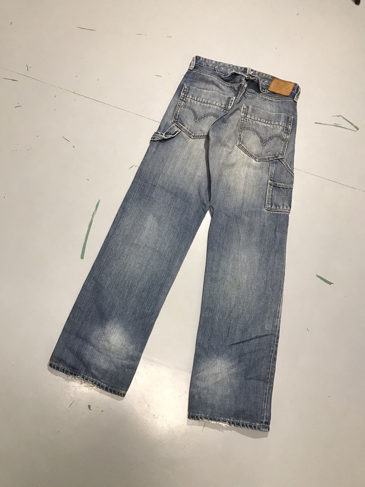 Levi's Vintage Levi’s 523 buckle belt damaged denim Size US 30 / EU 46 - 11 Thumbnail