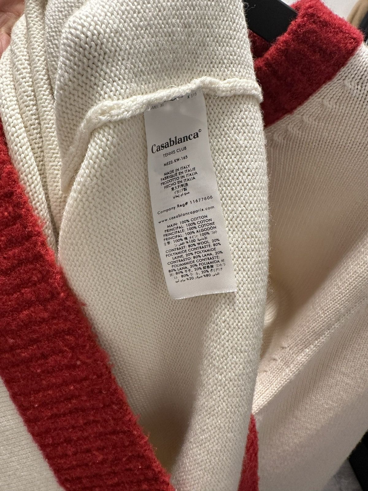 Casablanca Casablanca Monogram Patch Crewneck Sweatshirt Size US M / EU 48-50 / 2 - 4 Thumbnail