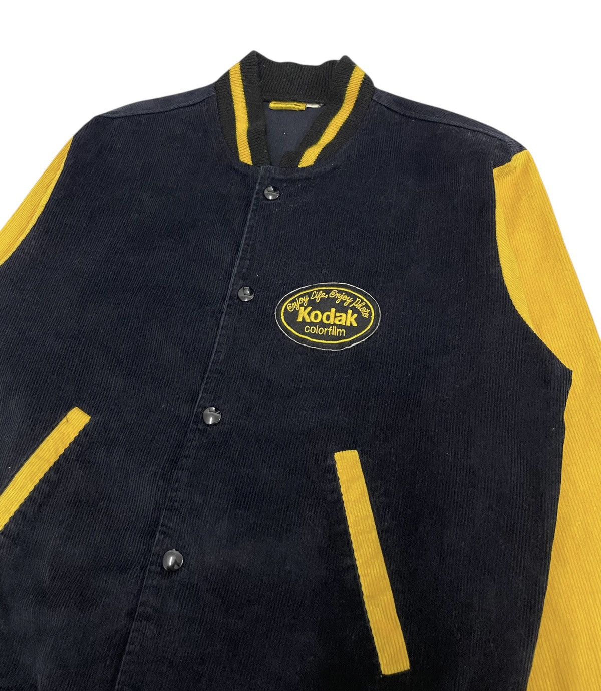 Kodak Vintage Kodak Varsity Velvet Jacket Size US M / EU 48-50 / 2 - 2 Thumbnail