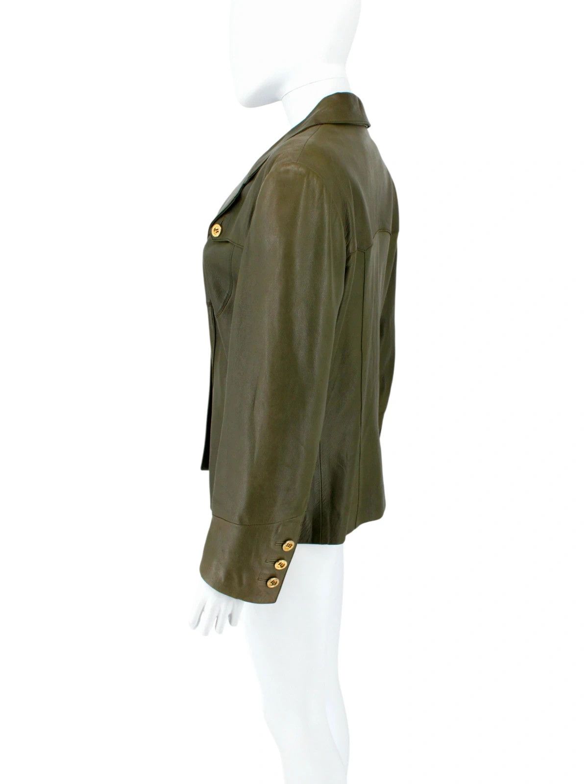 Loewe Loewe Military Leather Jacket Size XL / US 12-14 / IT 48-50 - 8 Thumbnail