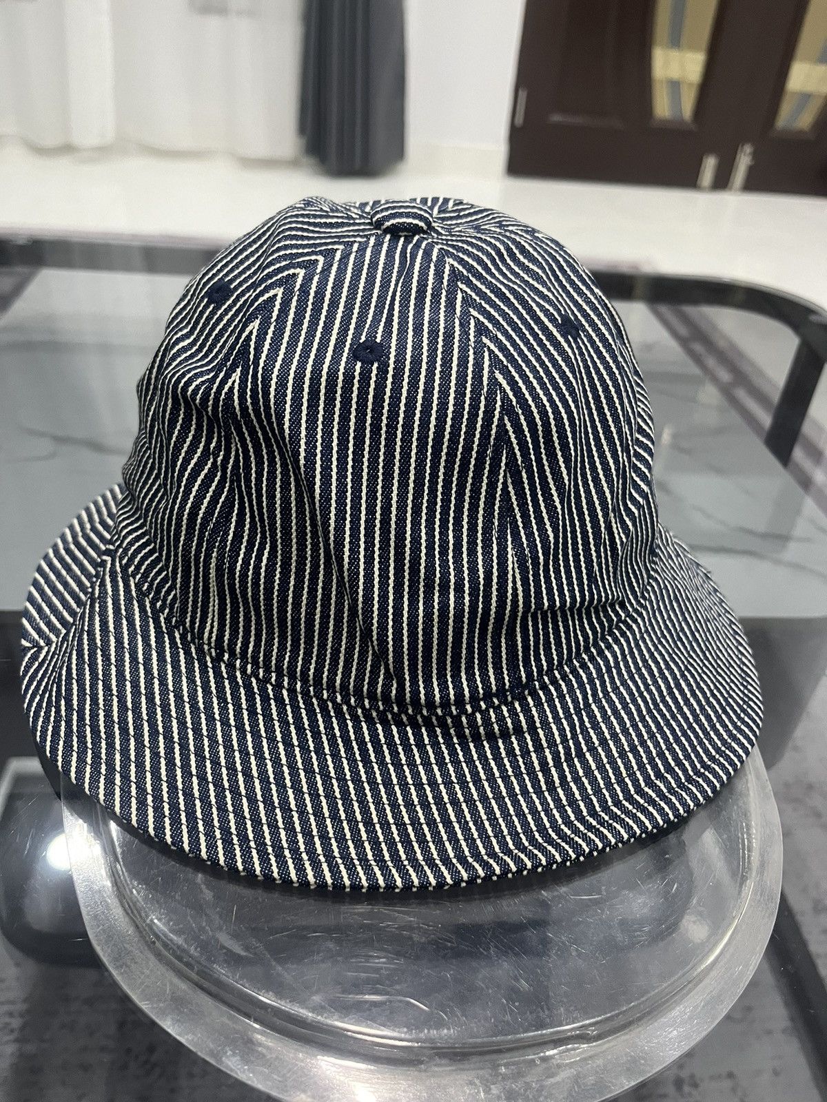 Japanese Brand × Vintage VINTAGE HICKORY BUCKET HAT Size ONE SIZE - 3 Thumbnail