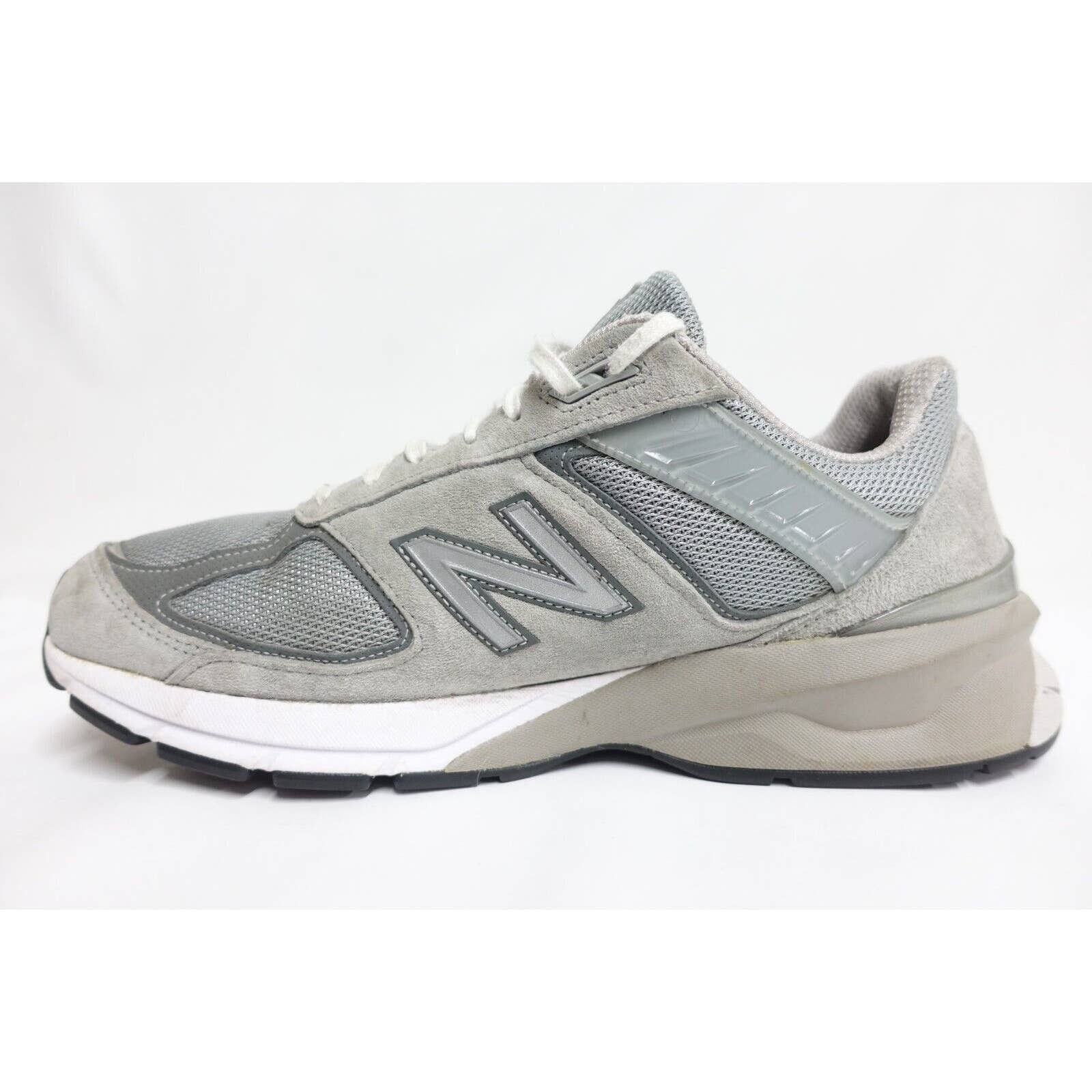New Balance NEW BALANCE 990v5 Running Shoes Suede 11.5 2E EE Wide Grey Size US 11.5 / EU 44-45 - 7 Thumbnail