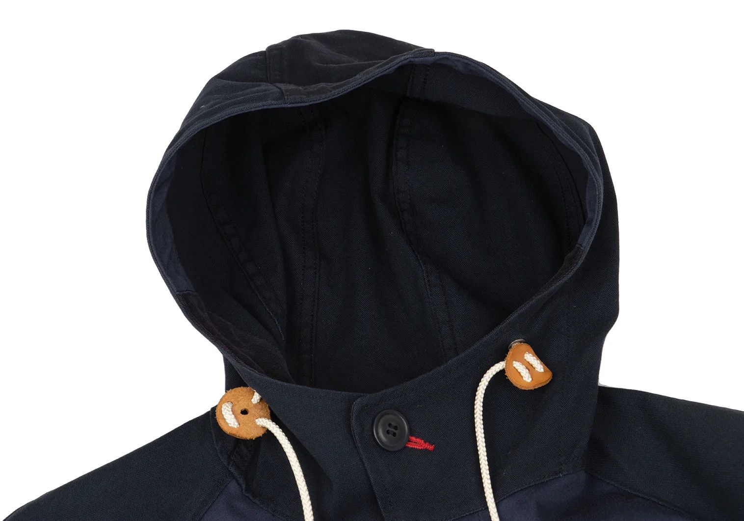 Junya Watanabe Color Block Hoodie Coverall in Navy, Size XS Size US XS / EU 42 / 0 - 3 Thumbnail