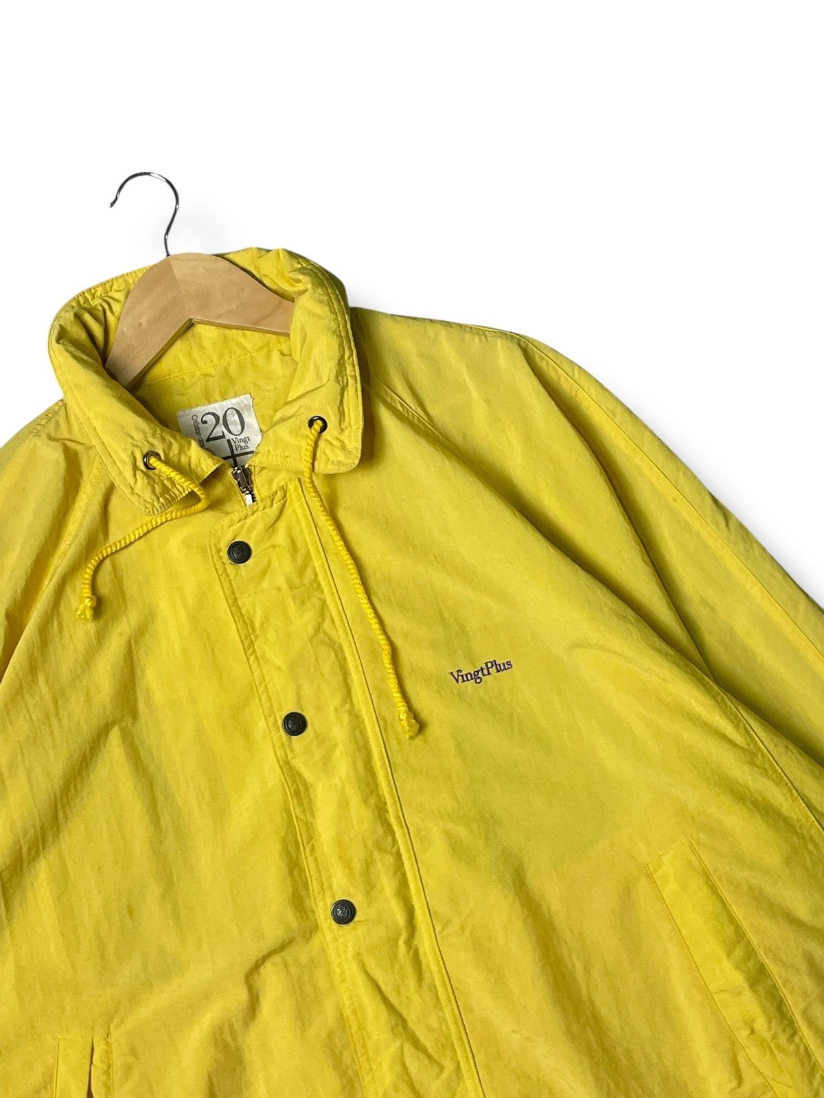 Japanese Brand × Vintage VINGT PLUS BRAND BUTTON & ZIPPED WINDBREAKER (86) Size US L / EU 52-54 / 3 - 2 Thumbnail
