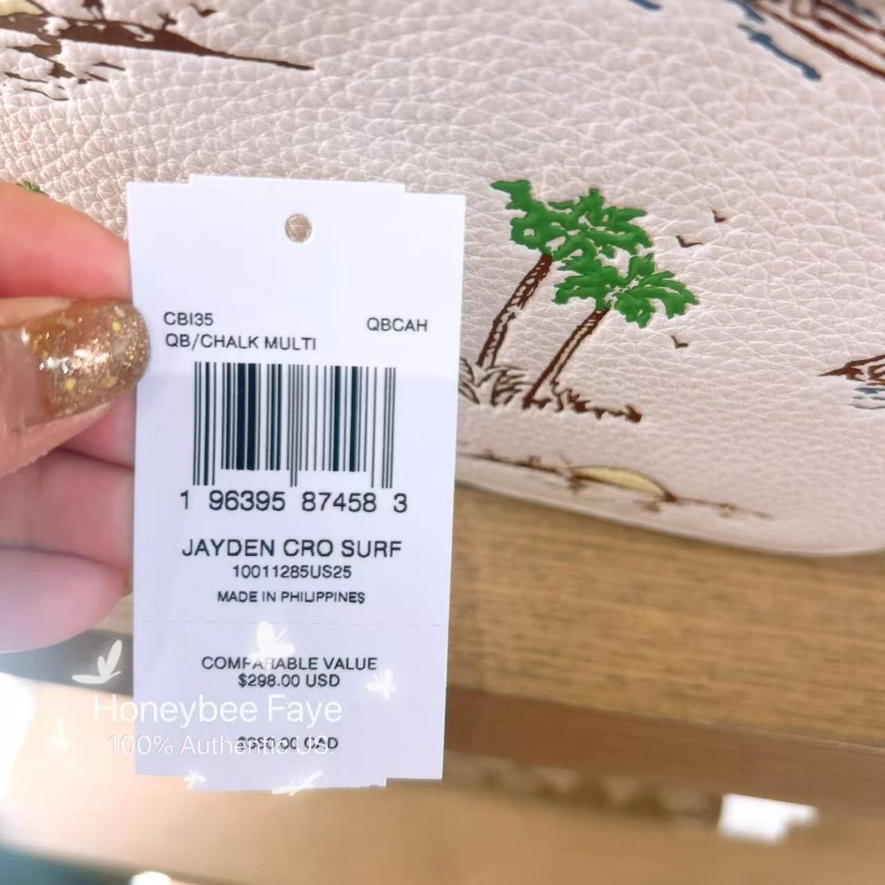 Coach Jayden Crossbody Bag With Surf Print CBI35 Size ONE SIZE - 5 Thumbnail