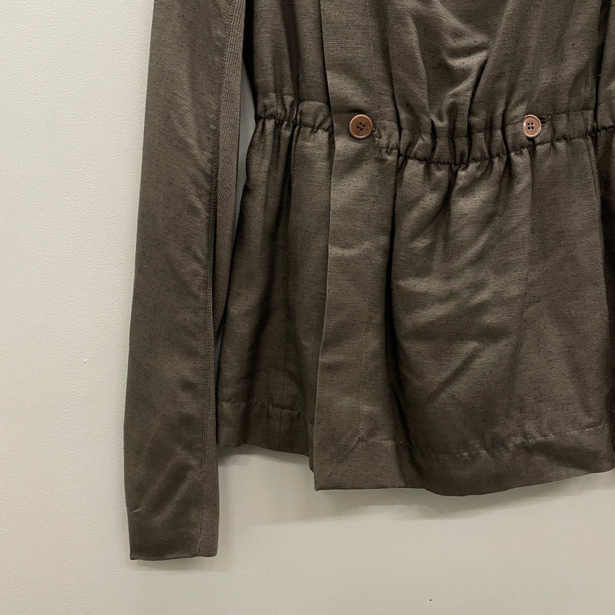 Rick Owens FW06 Rick Owens “DUSTOLATOR” High Neck Buttoned Jacket Size S / US 4 / IT 40 - 5 Thumbnail