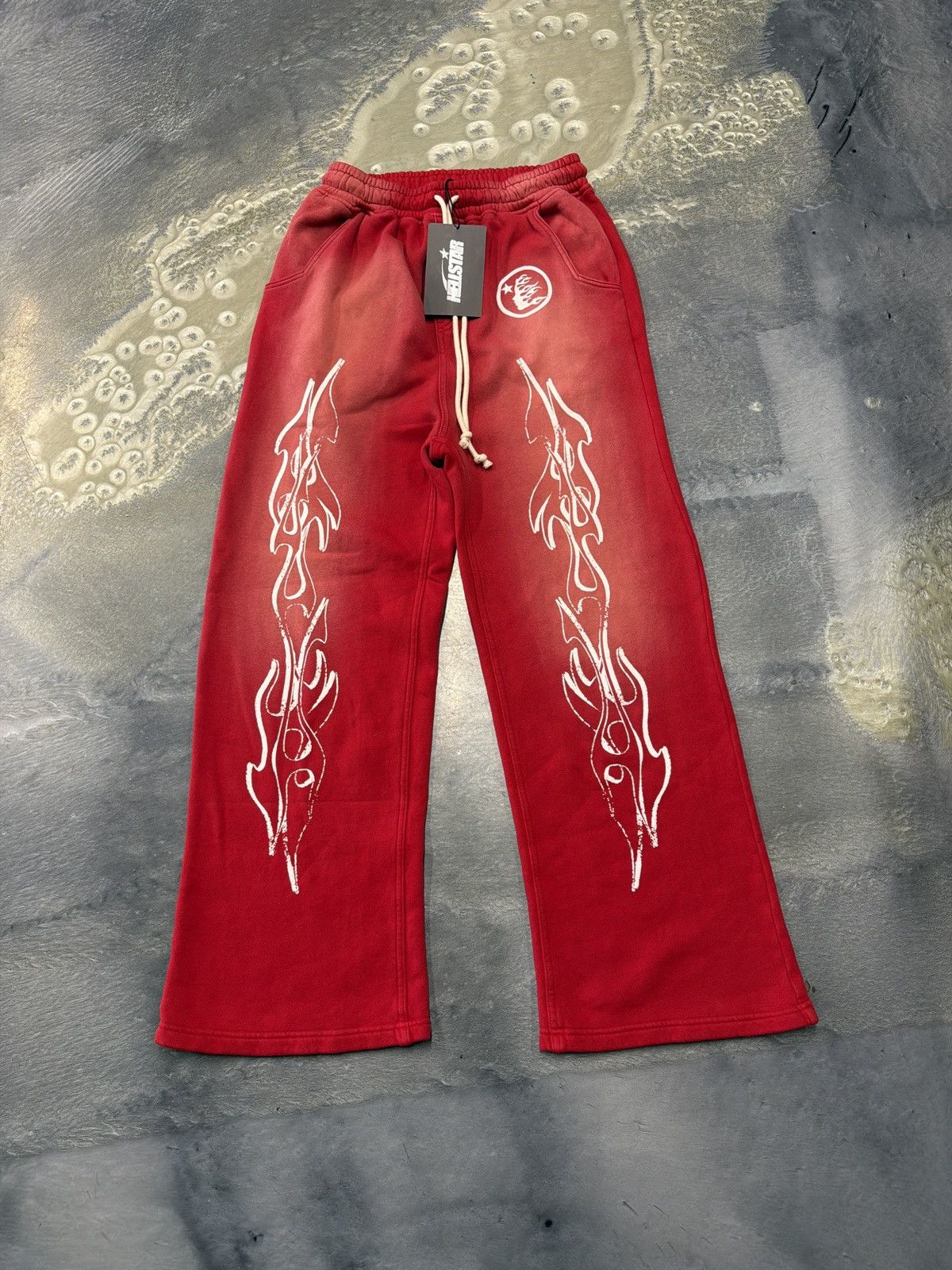 HELLSTAR Records Flare Sweatpants