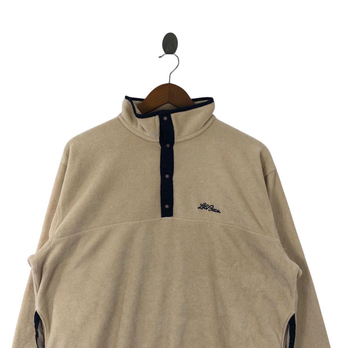 L.L. Bean Vintage LL BEAN FREEPORT Maine Made in Usa Half Button Size US XL / EU 56 / 4 - 2 Thumbnail