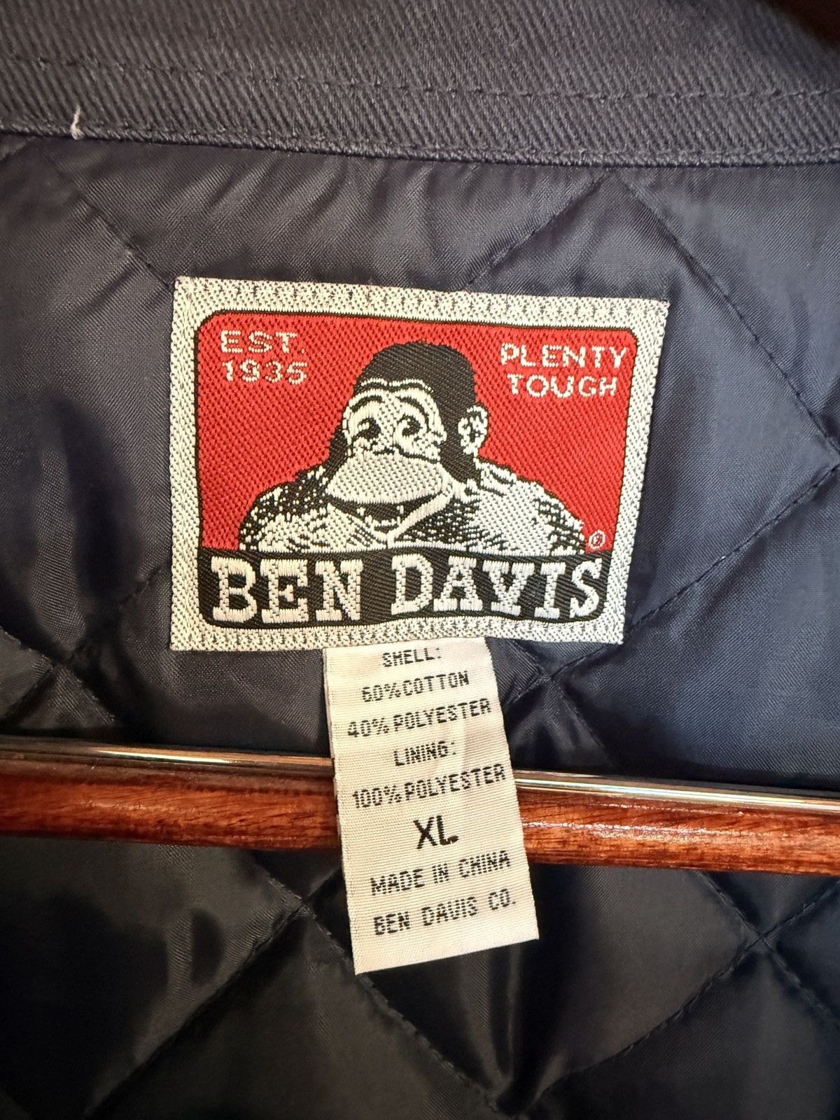 Ben Davis Ben Davis canvas jacket, lined, navy blue Size US XL / EU 56 / 4 - 7 Thumbnail