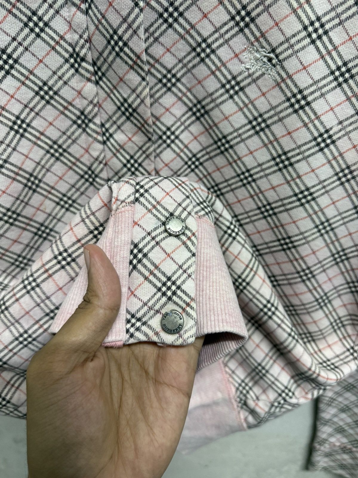 Burberry Distressed Burberry Blue Label Nova Check Collared Size XS / US 0-2 / IT 36-38 - 8 Thumbnail