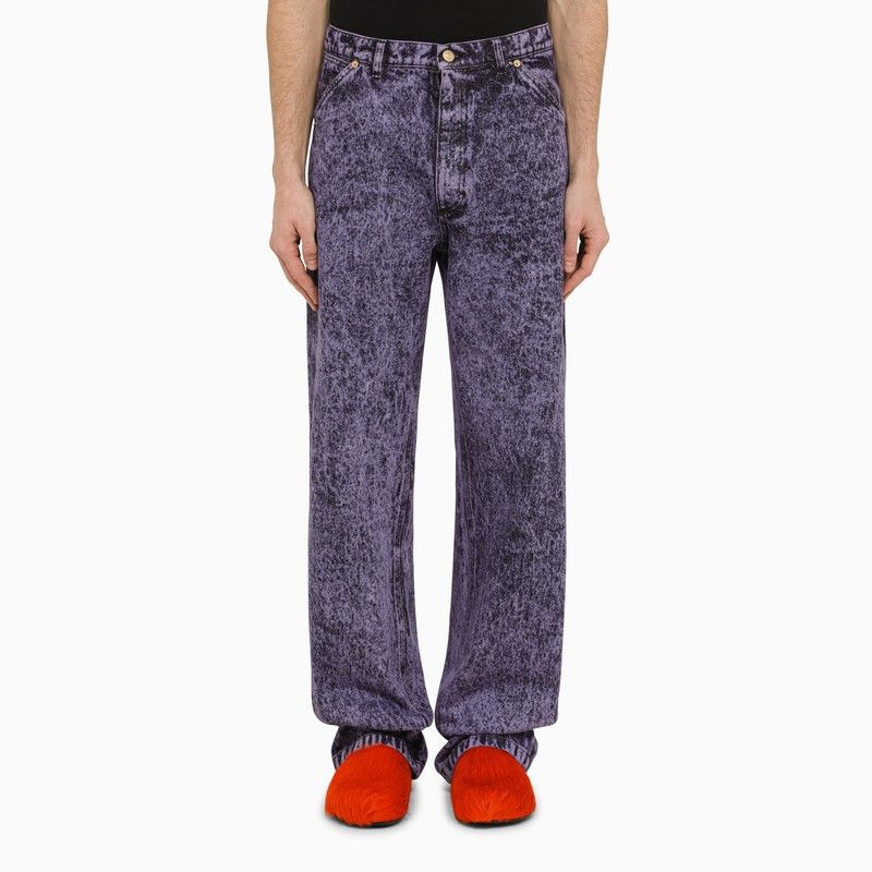 image of Marni Purple Orchid Denim Jeans in Pink, Men's (Size 32)