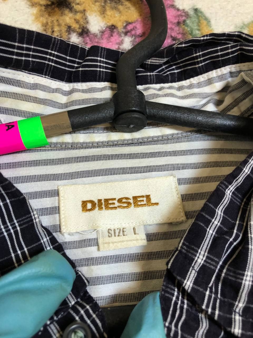 Diesel Diesel Shirt Long sleeve Check Size US L / EU 52-54 / 3 - 7 Thumbnail