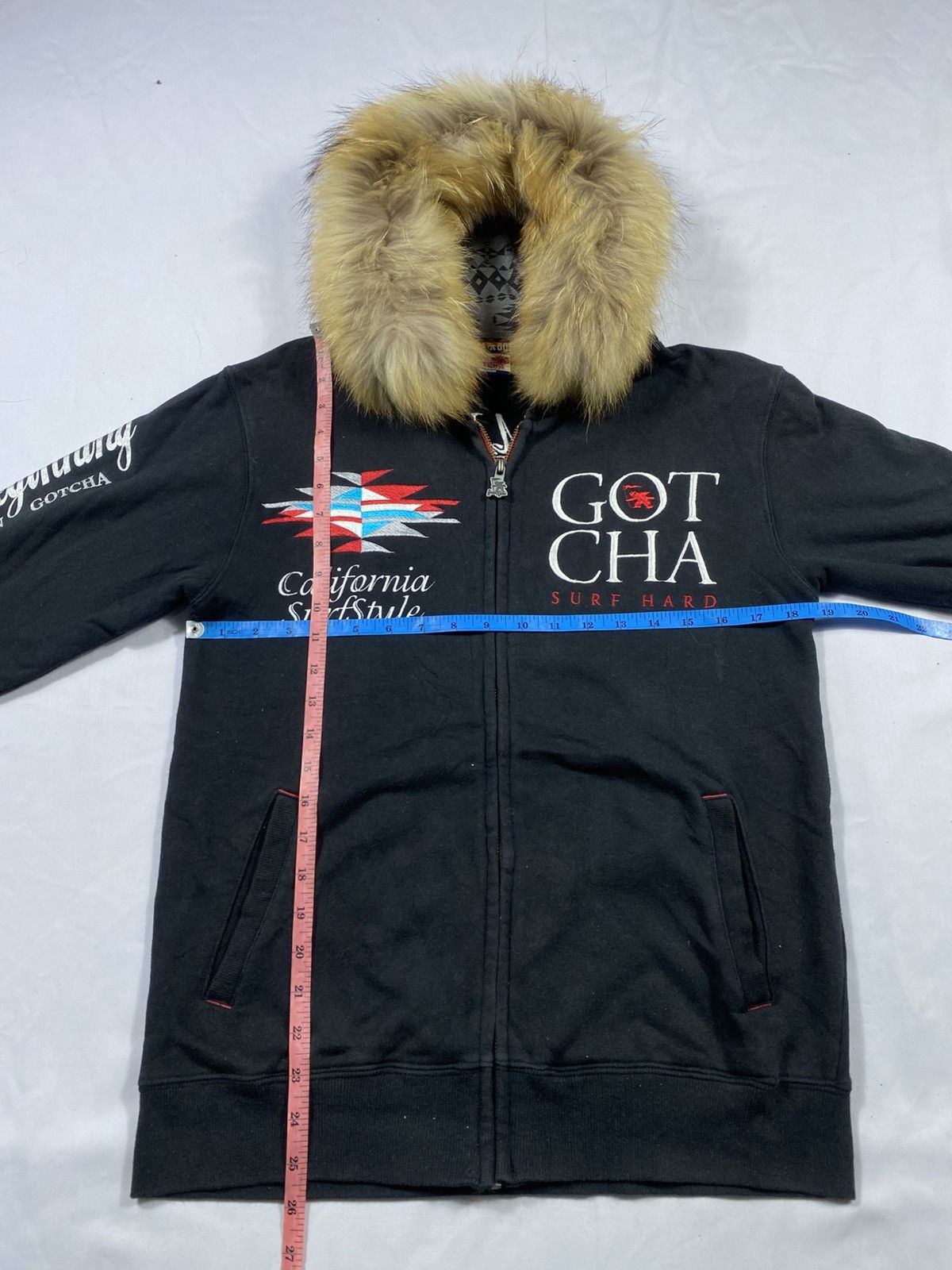 Isamu Katayama Backlash Japanese Gotcha Zip Fur Hoodie Lgb ifsix style Size US M / EU 48-50 / 2 - 10 Thumbnail