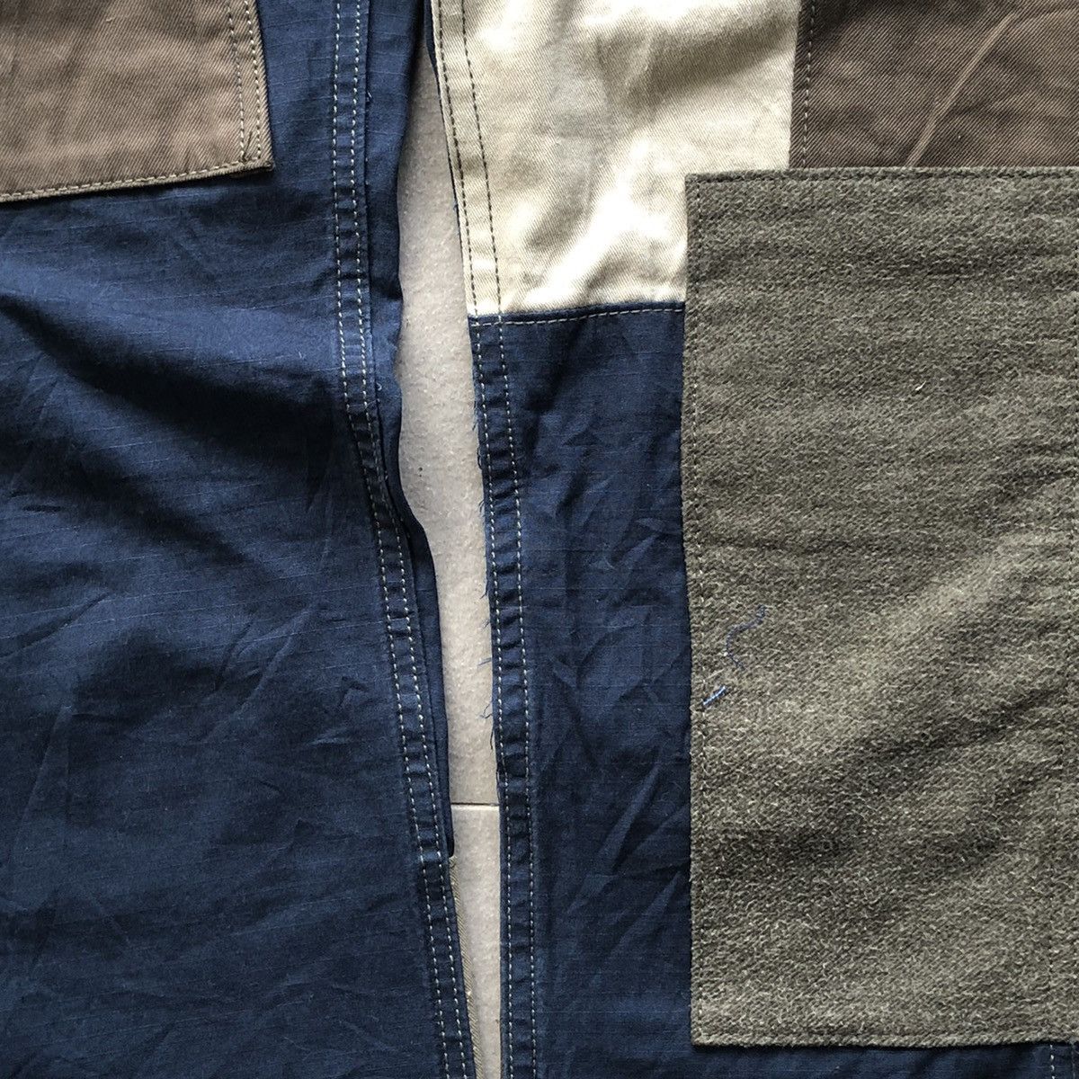 Designer × Orslow OrSlow Pacthwork denim japanese brand made in japan Size US 30 / EU 46 - 7 Thumbnail